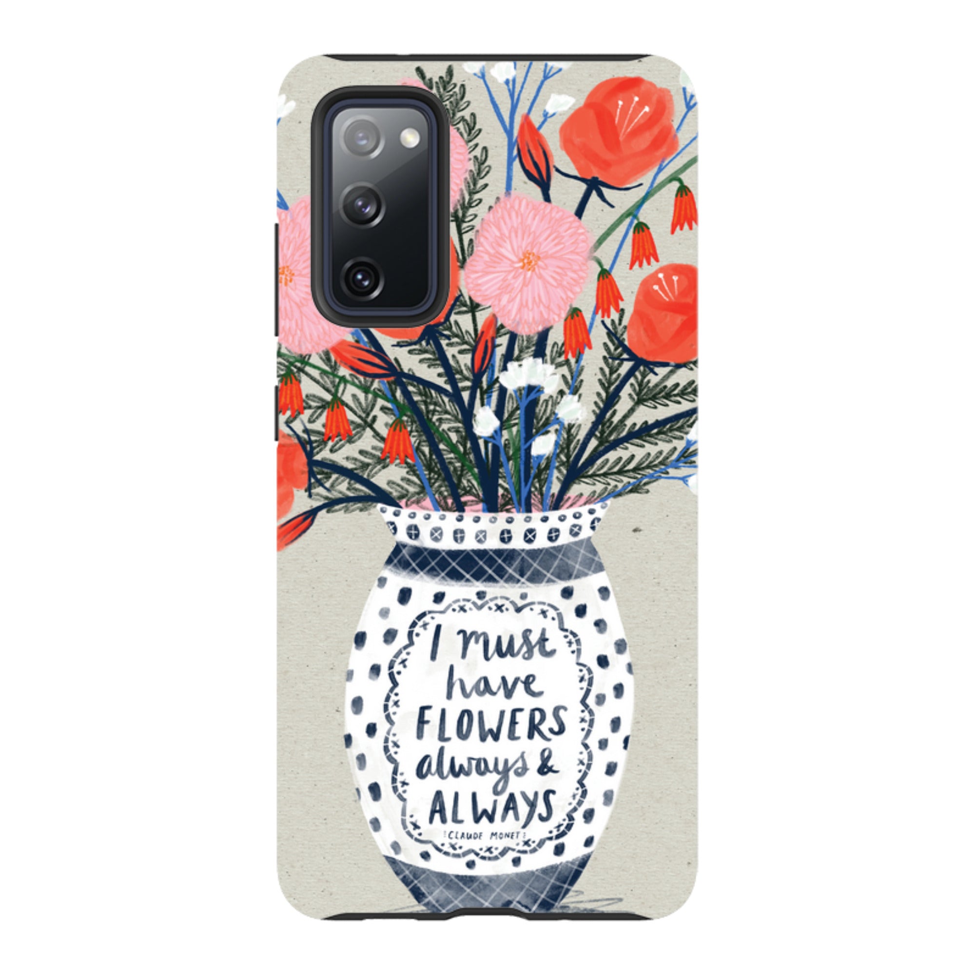 Samsung Tough Case - Flowers Always By Lee Foster Wilson
