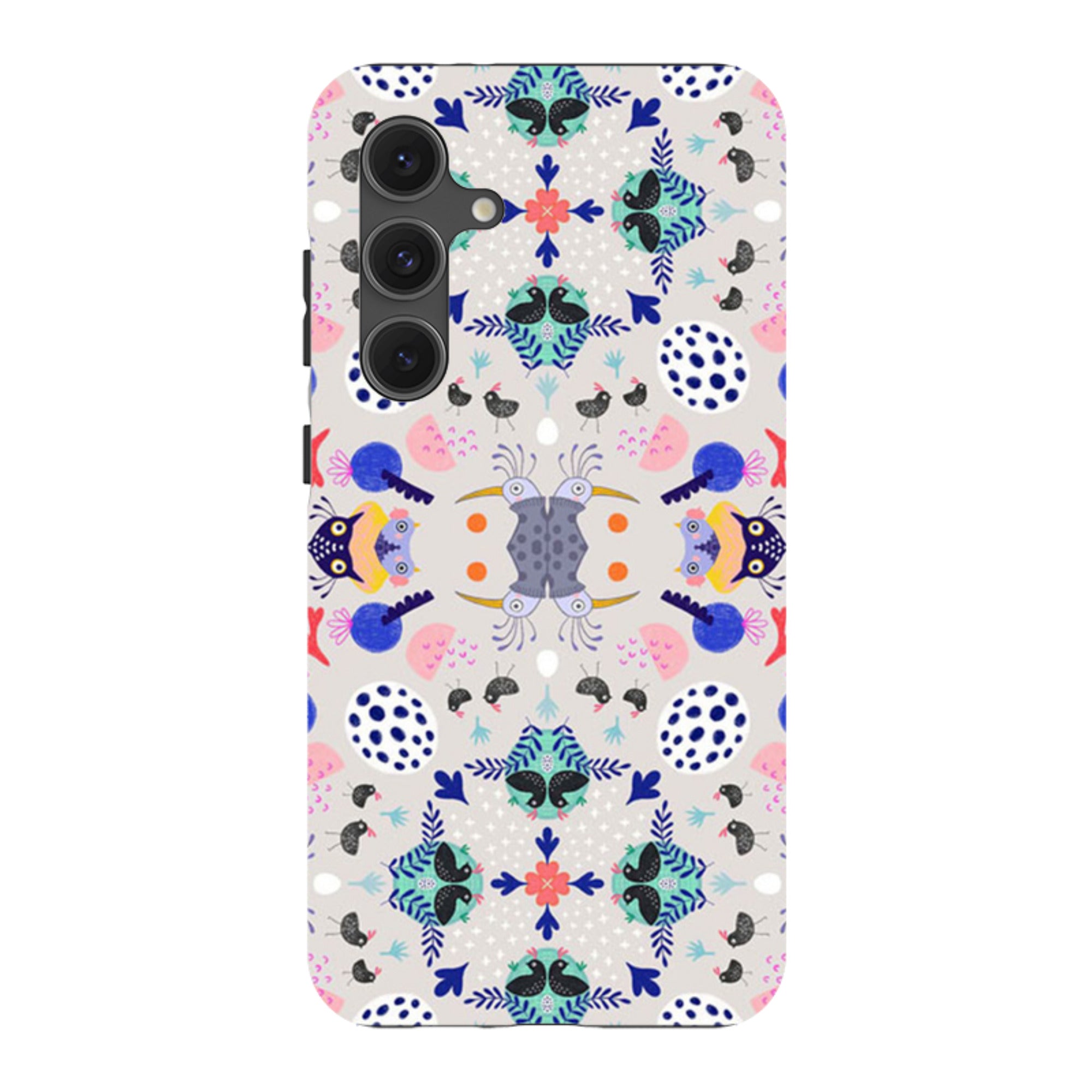 Samsung Tough Case - Crazybird Pattern By Mia Underwood