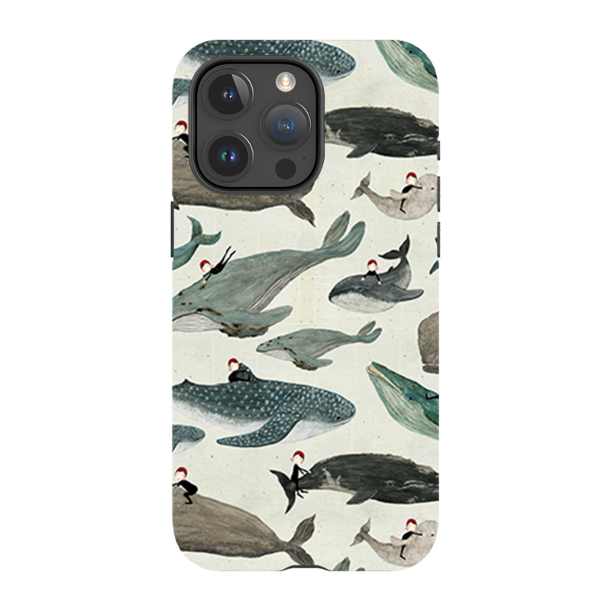 iPhone MagSafe Tough Case - Whale Rider By Katherine Quinn