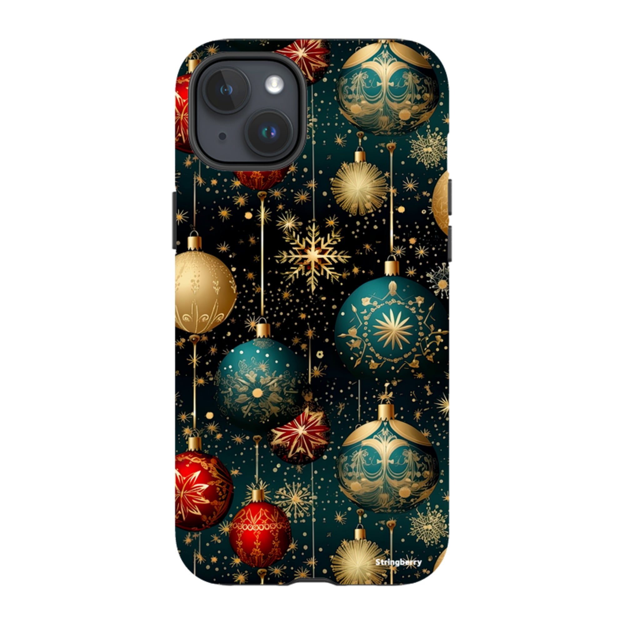 iPhone Tough Case - Christmas Baubles II