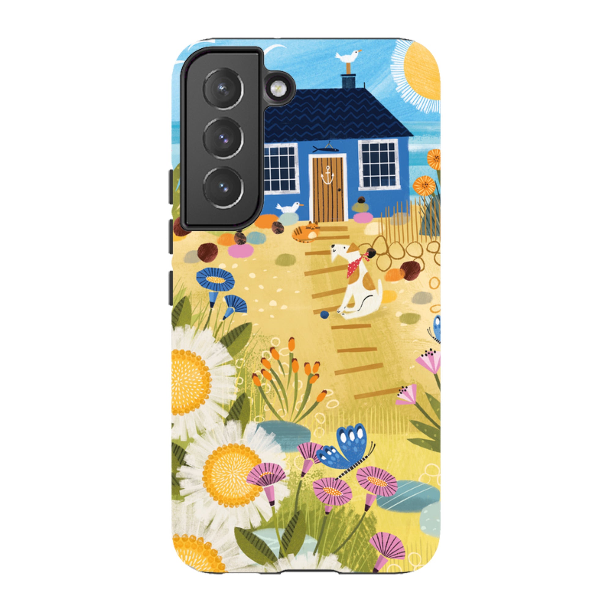 Samsung Tough  Case - Beach House By Ali Brookes
