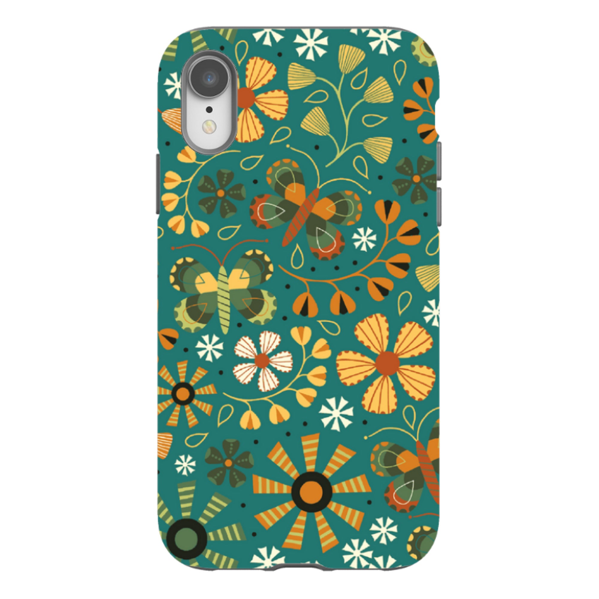 iPhone Tough Case - Butterflies Autumn By Suzy Taylor