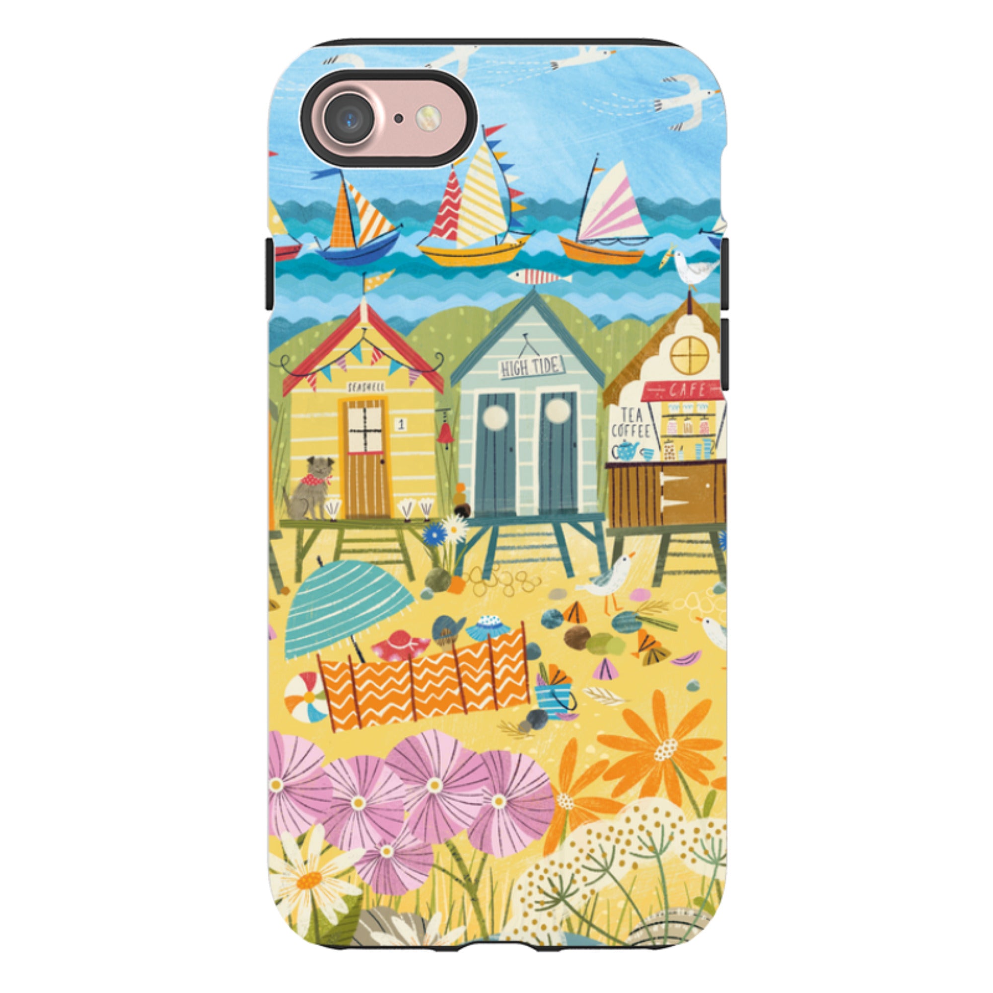iPhone Case - Beachy Days 3 By Ali Brookes