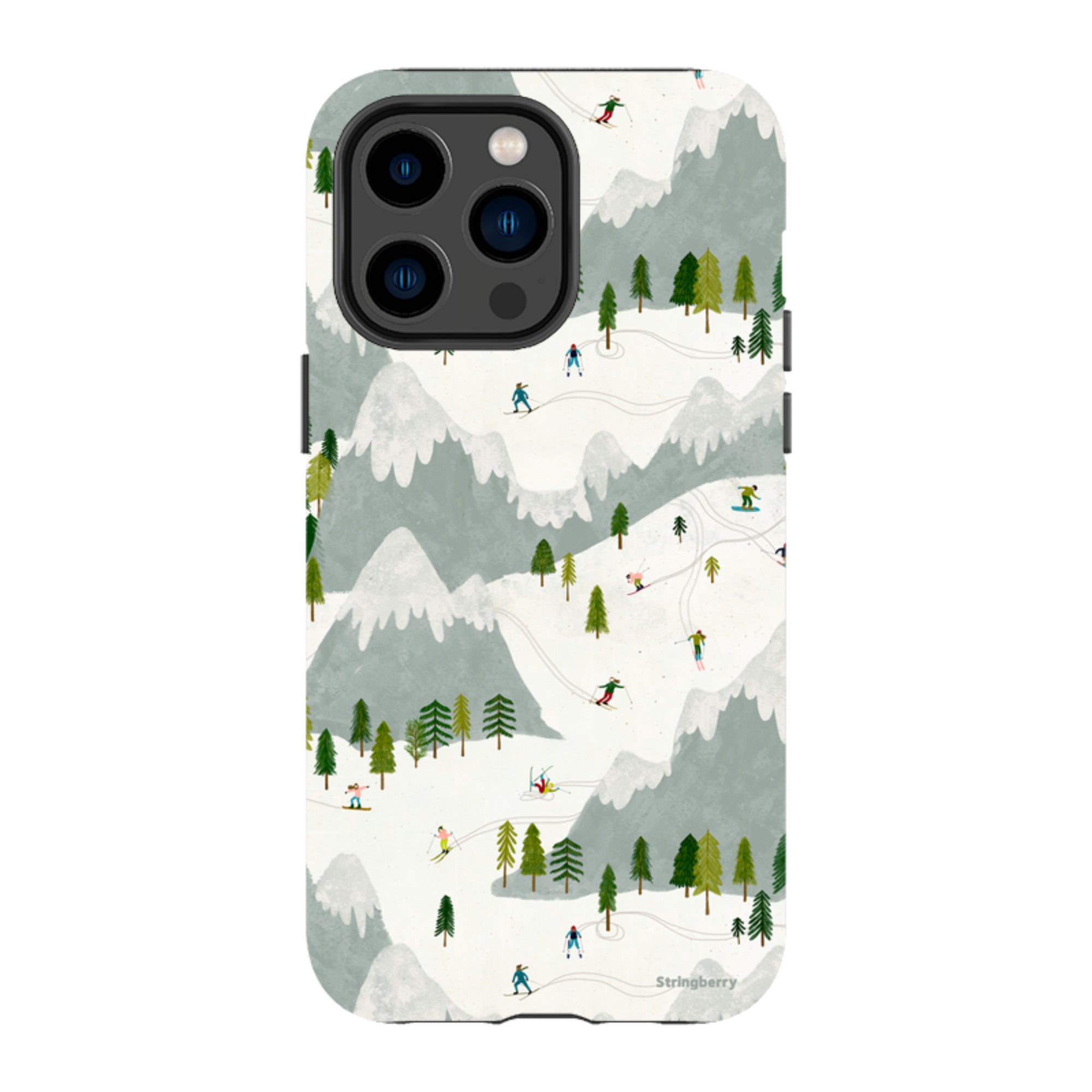 iPhone MagSafe Tough Case - Winter Landscape I By Katherine Quinn