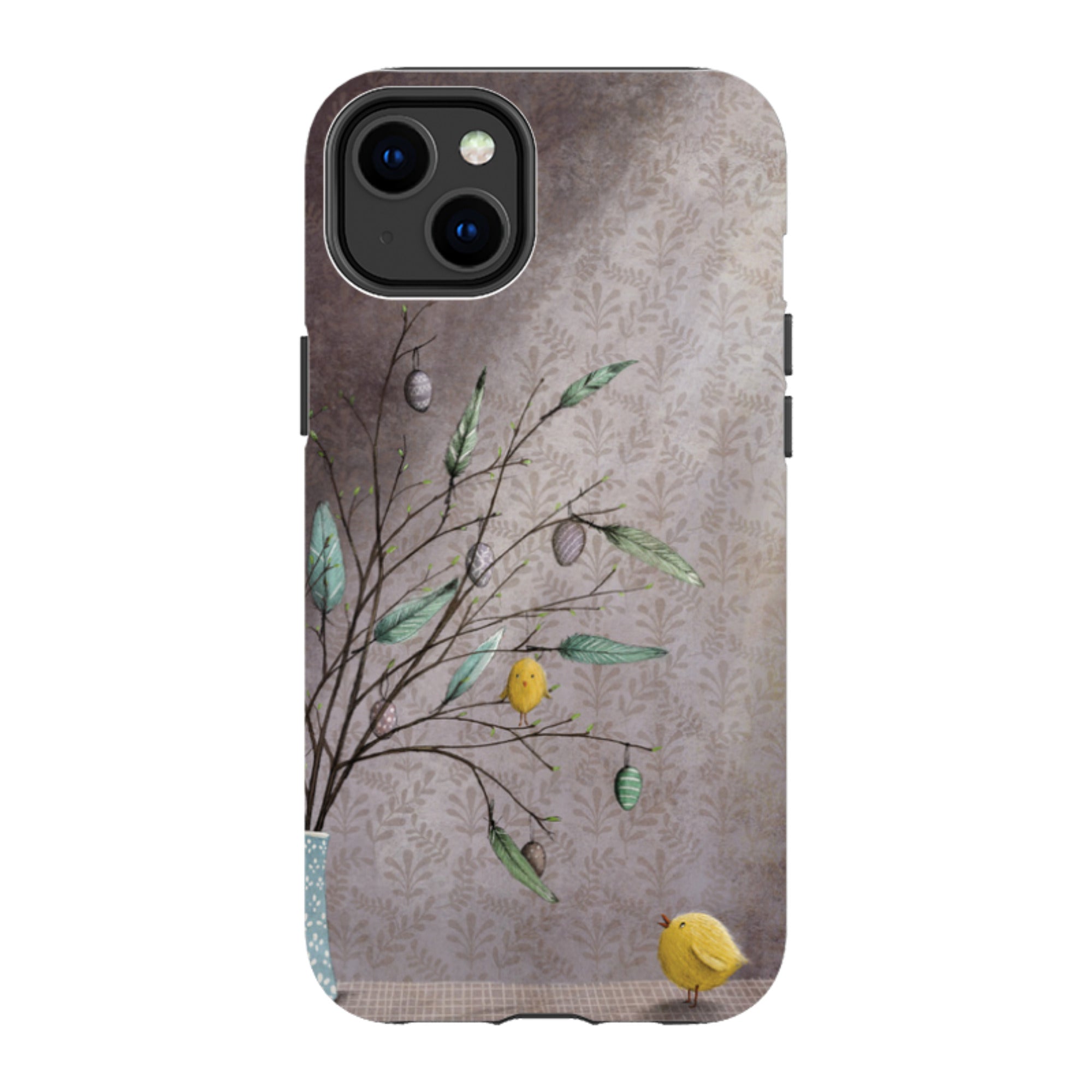 iPhone Tough Case - Bird Bouquet By Maja Lindberg