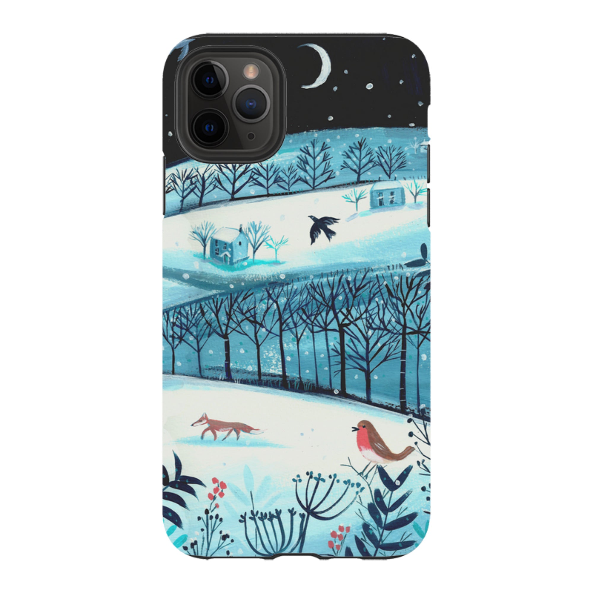 iPhone Tough Case - Winterscape-2 By Mary Stubberfield