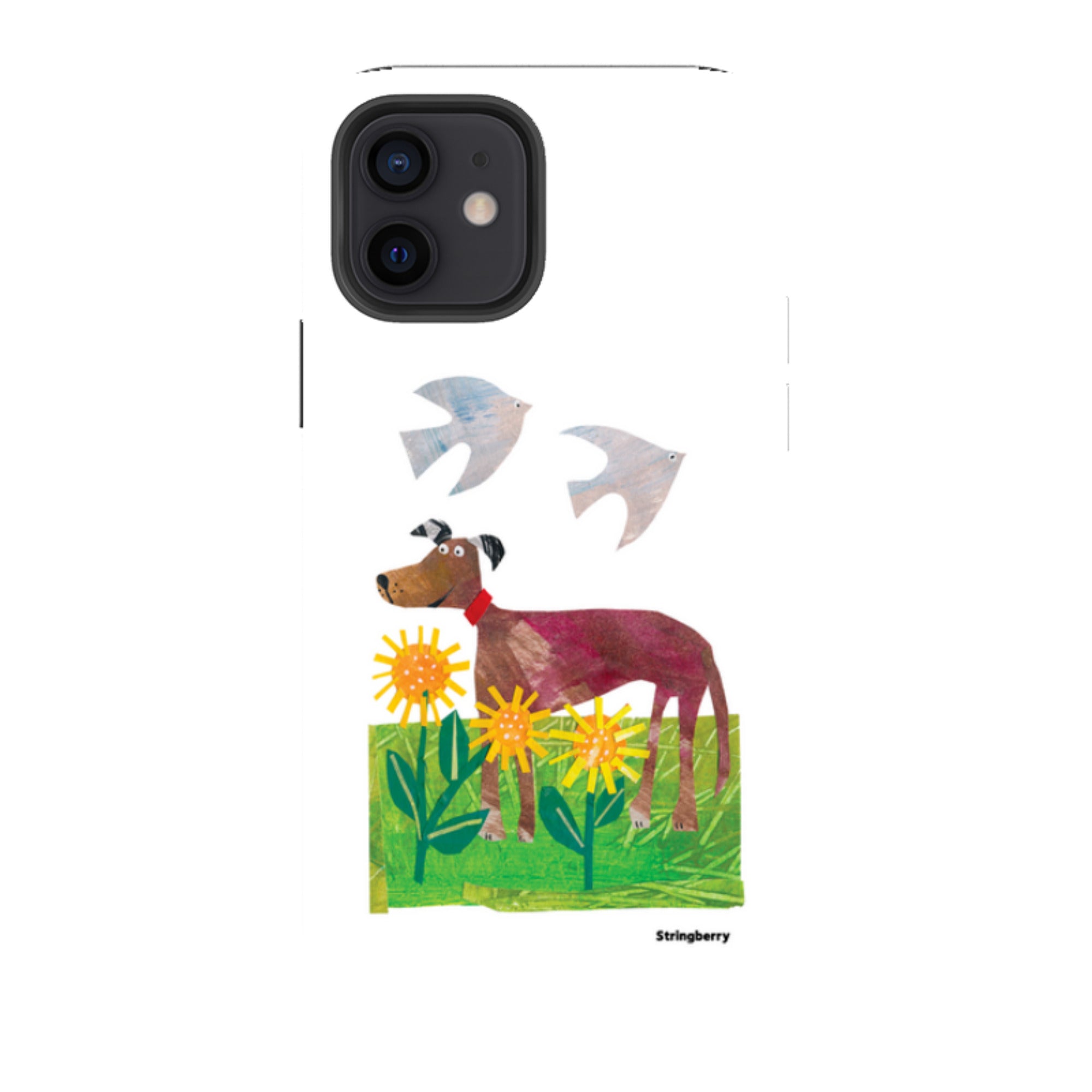 iPhone Tough Case - Days Of Dogs I By Tracey English