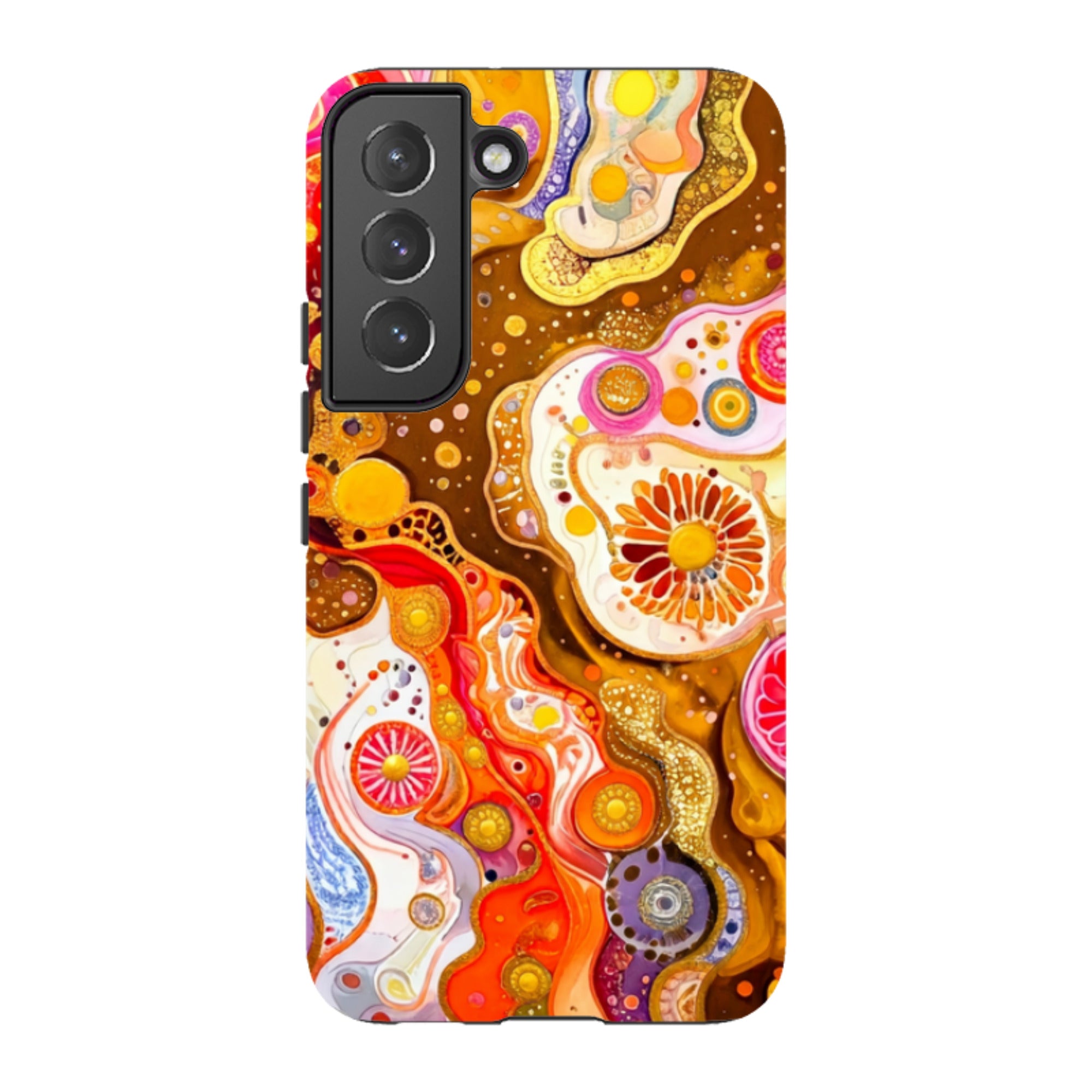 Samsung Tough  Case - Fire Marble