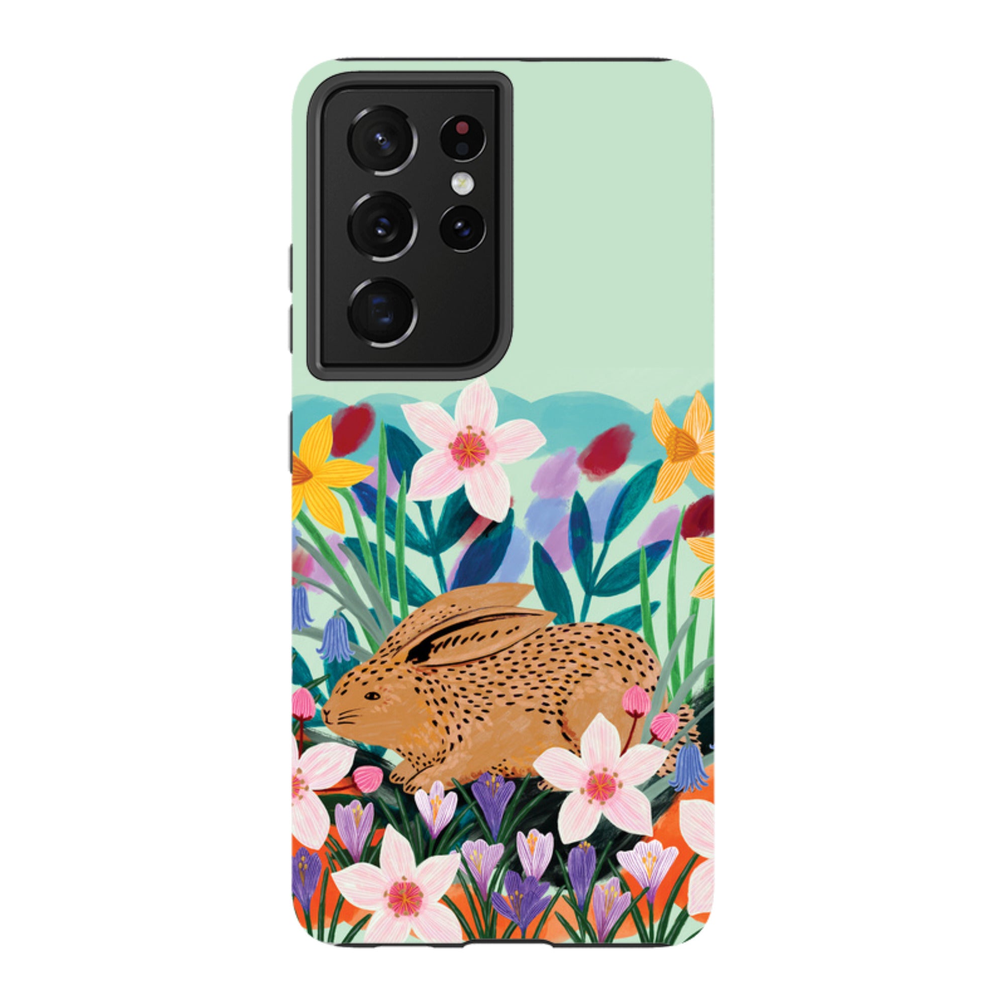 Samsung Tough Case - Spring Bunny By Lee Foster Wilson
