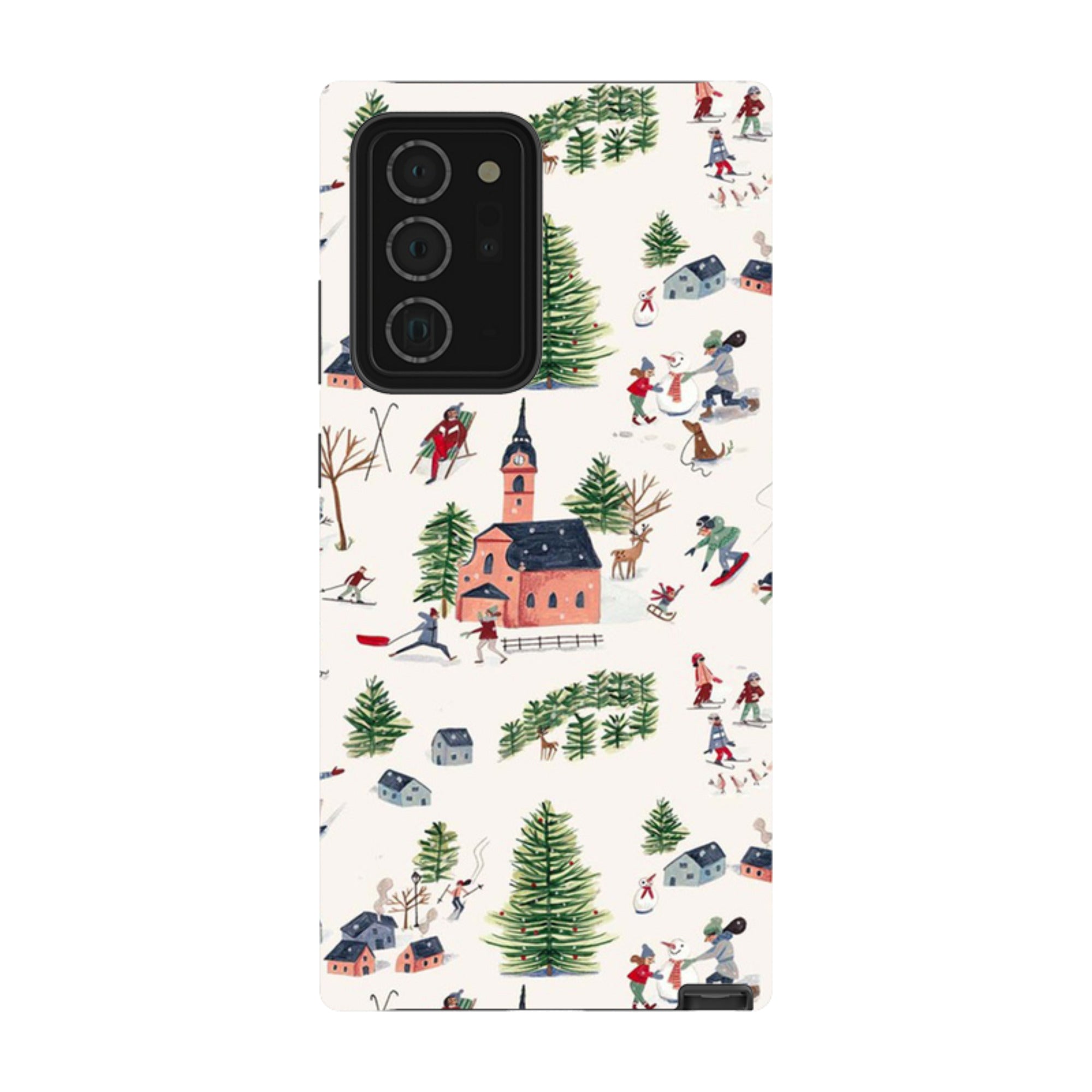 Samsung Tough Case - Skiing By Caroline Bonne Muller