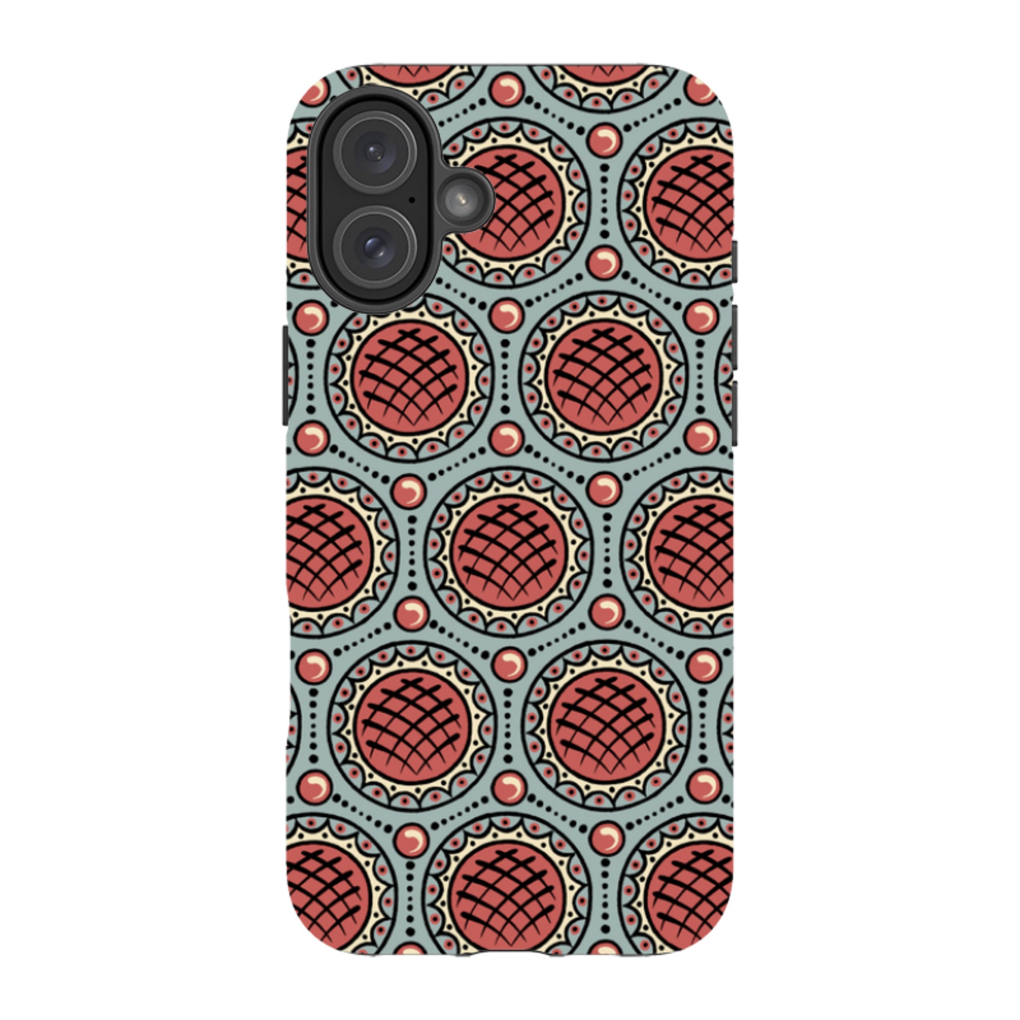 iPhone MagSafe Tough Case - Charleston Red By Cressida Bell