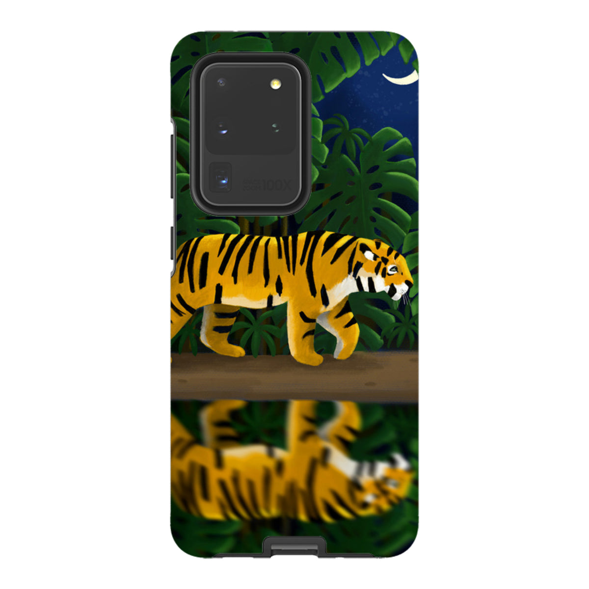 Samsung Tough Case - Tiger Night By Bex Parkin