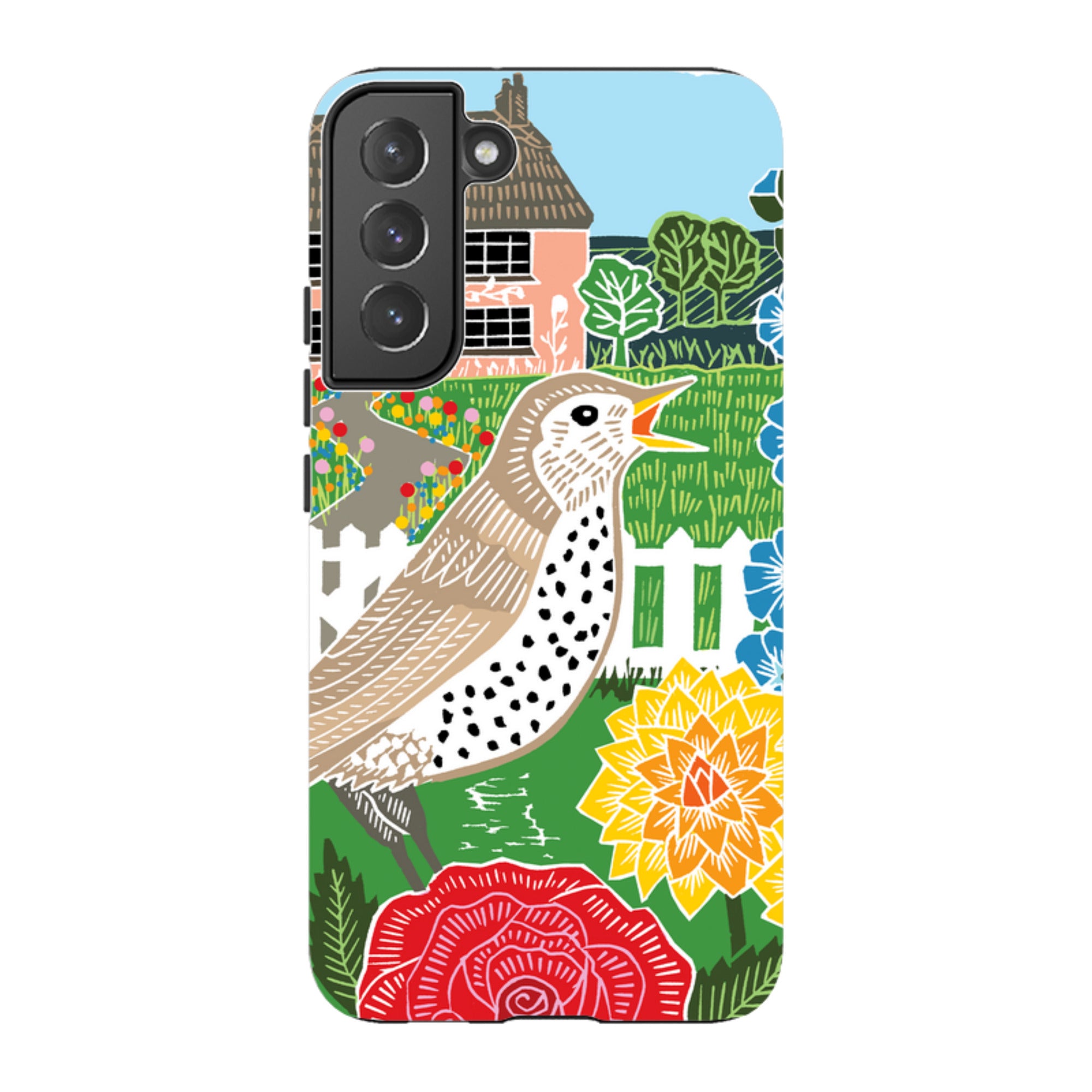 Samsung Tough Case - Cottage Garden By Kate Heiss