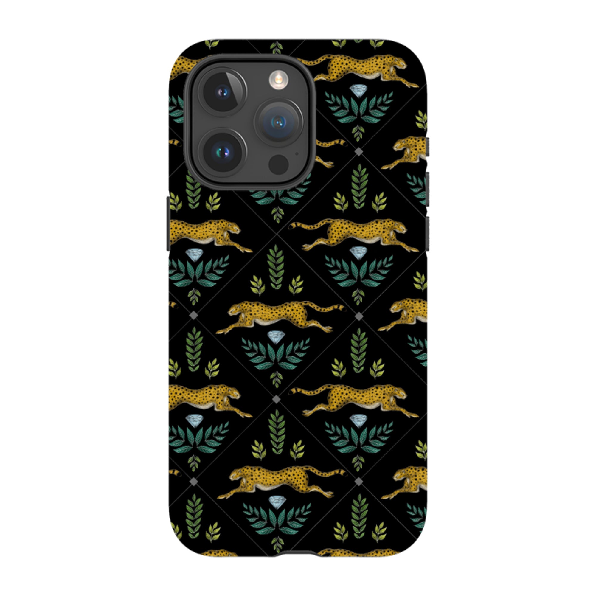 iPhone MagSafe Tough Case -  Cheetah By Catherine Rowe
