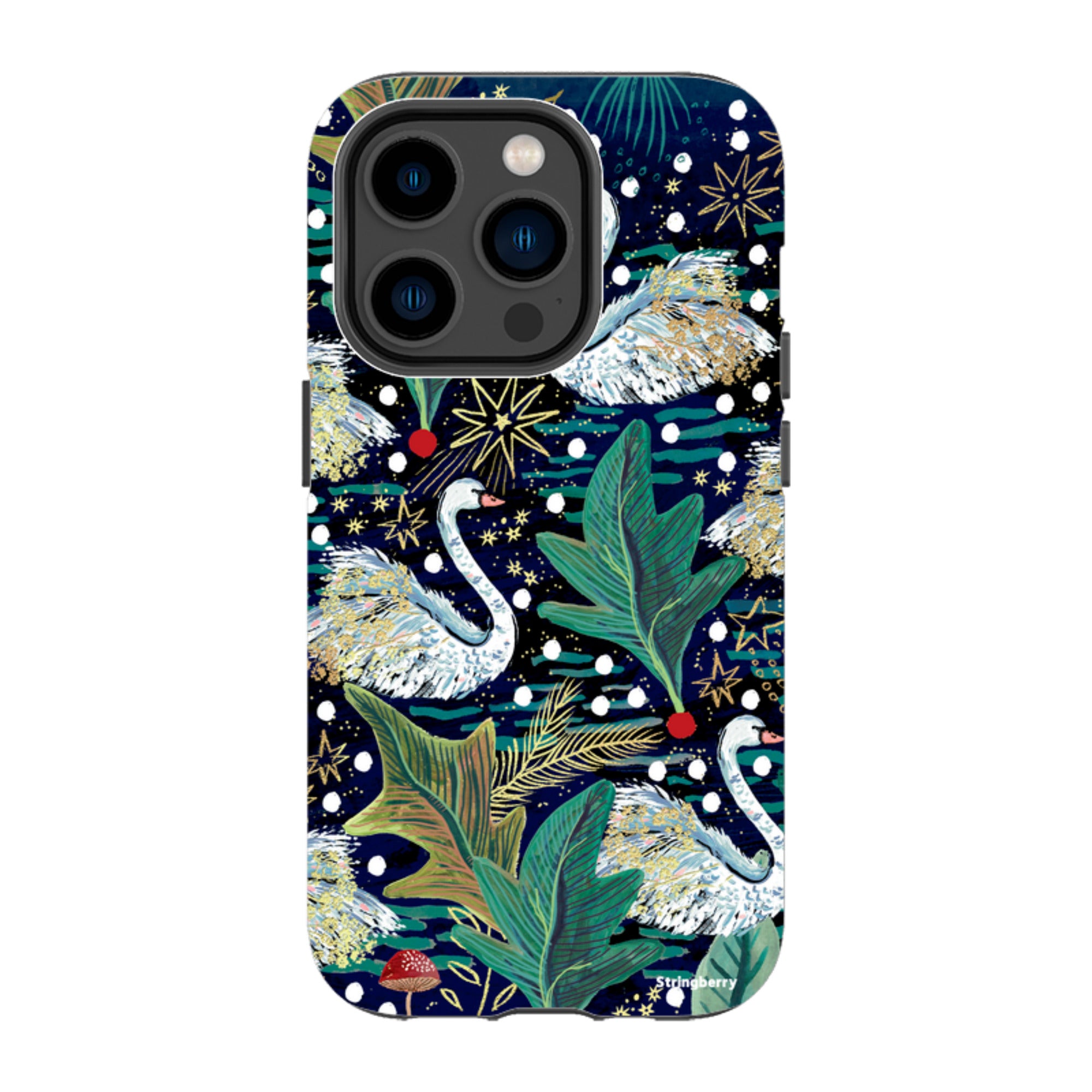 iPhone MagSafe Tough Case - Swan By Emma Frances Grant