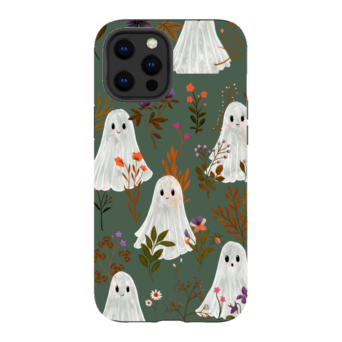 iPhone Tough Case - Ghost in the Garden - Pine By Katherine Quinn