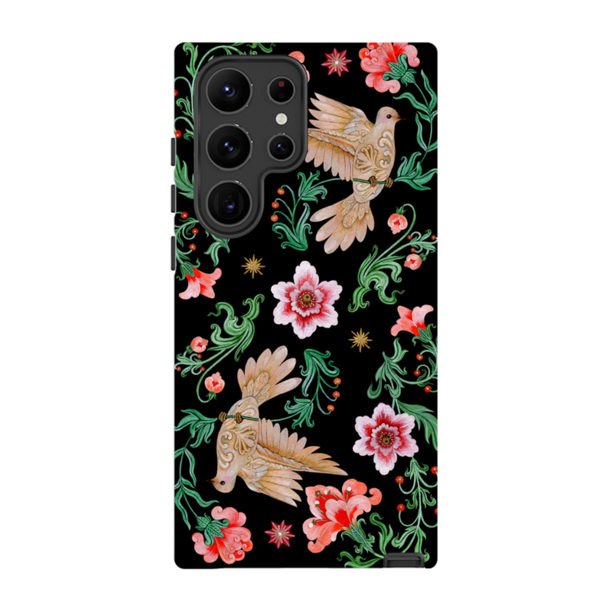 Samsung Tough  Case - Two Turtle Doves By Maria Matos