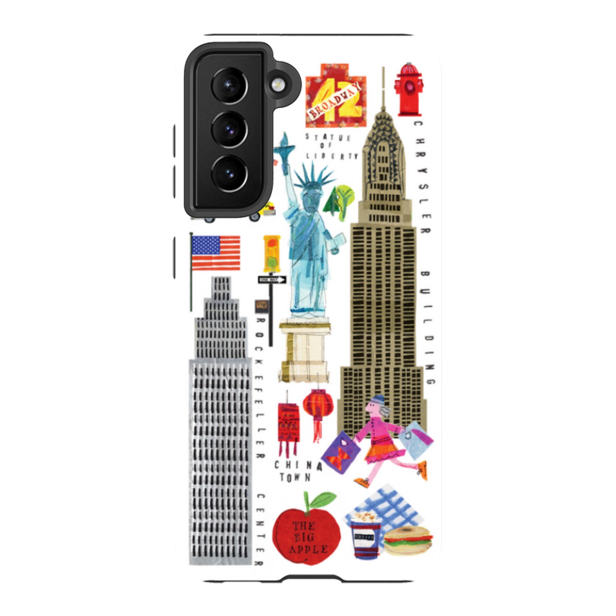 Samsung Tough Case - New York Icons By Tracey English