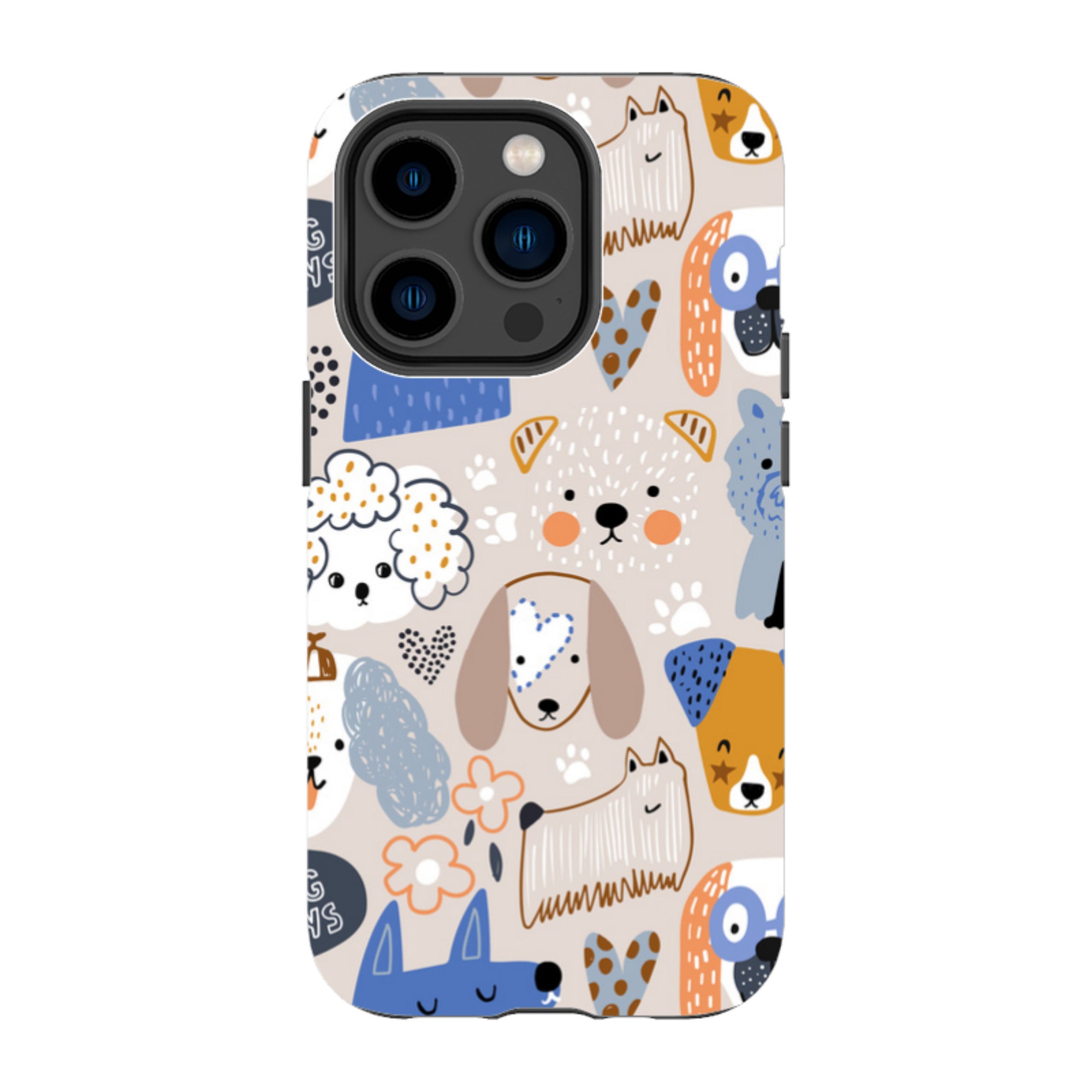 iPhone Tough Case - Love Dogs