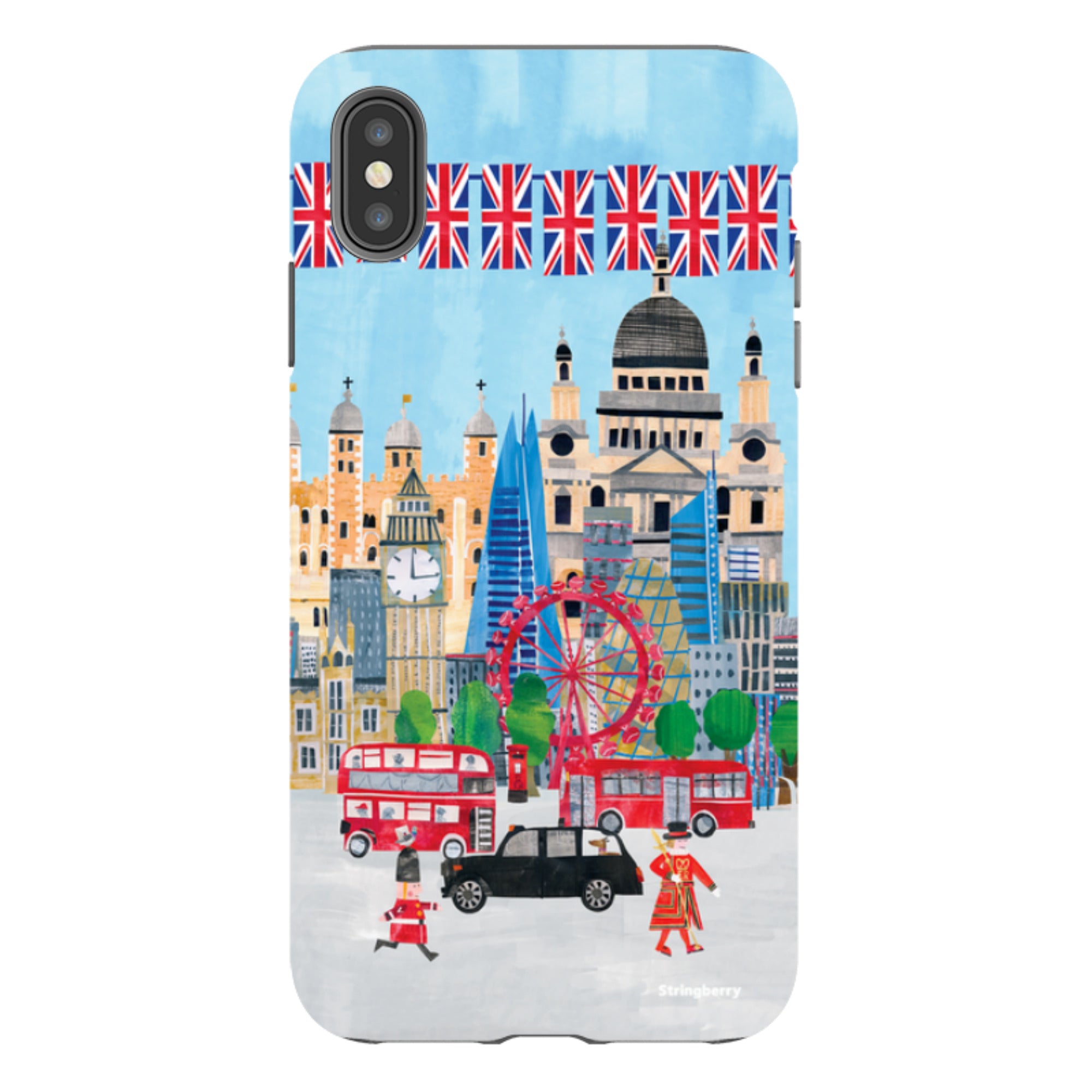 iPhone Tough Case - Spring In London II By Tracey English