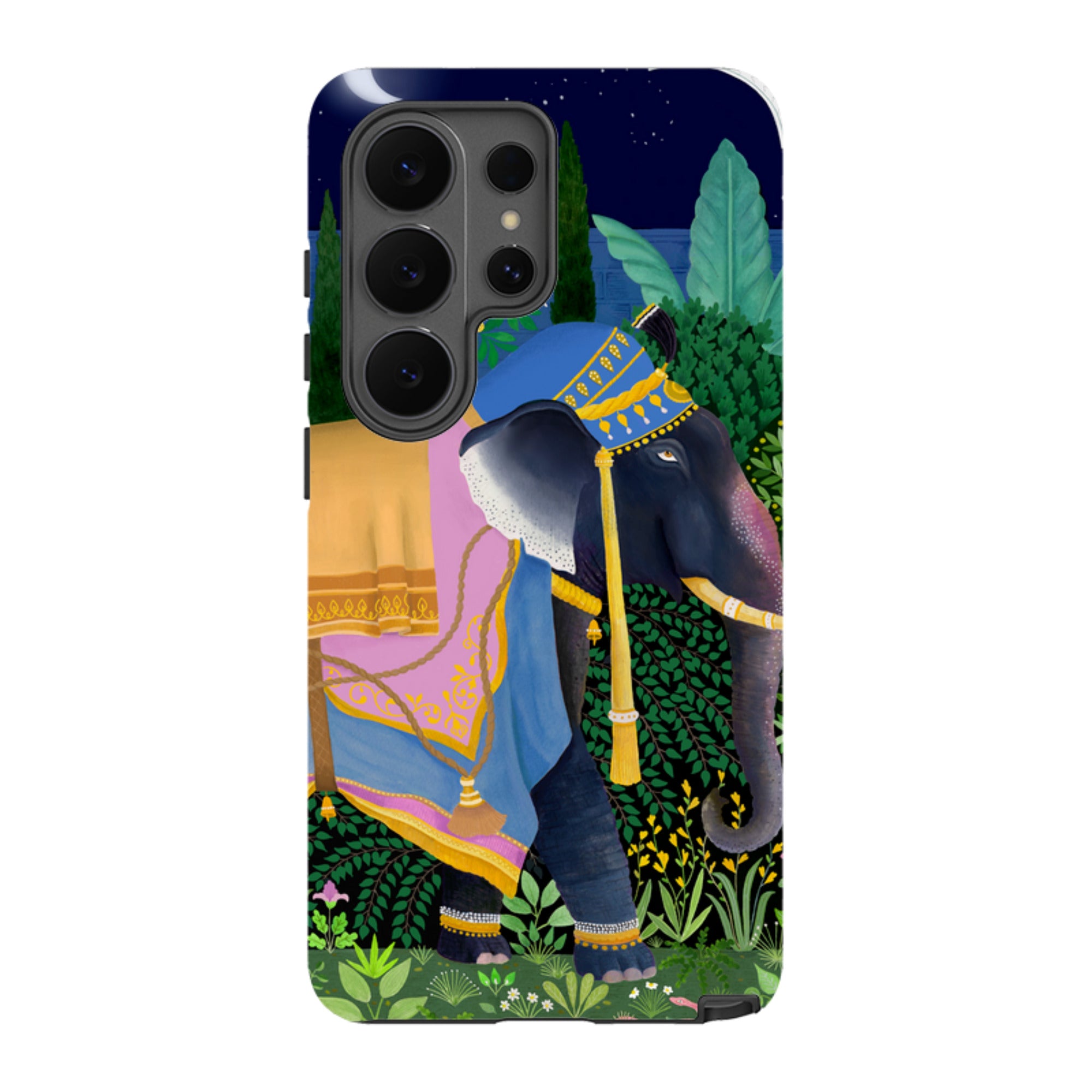 Samsung Tough Case - Indian Elephant By Bex Parkin