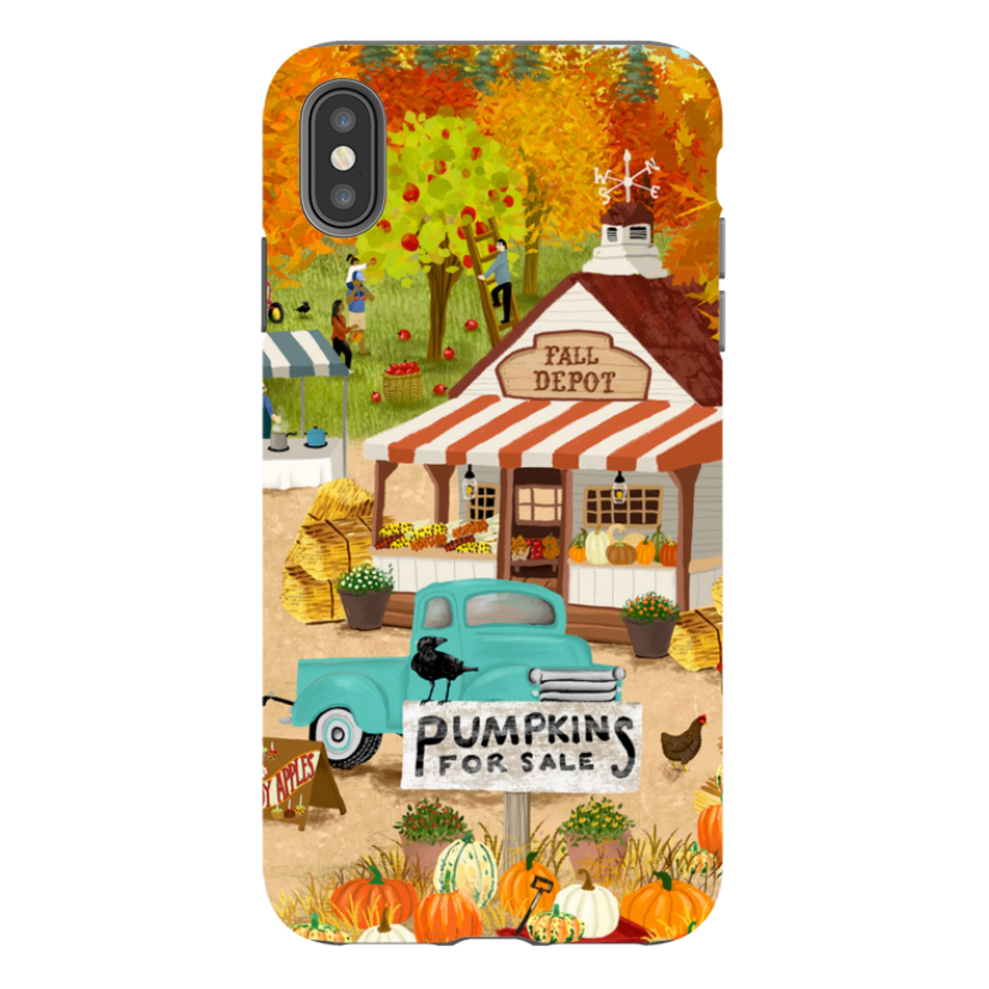 iPhone Tough Case - Fall Festival By Abby Jacobs