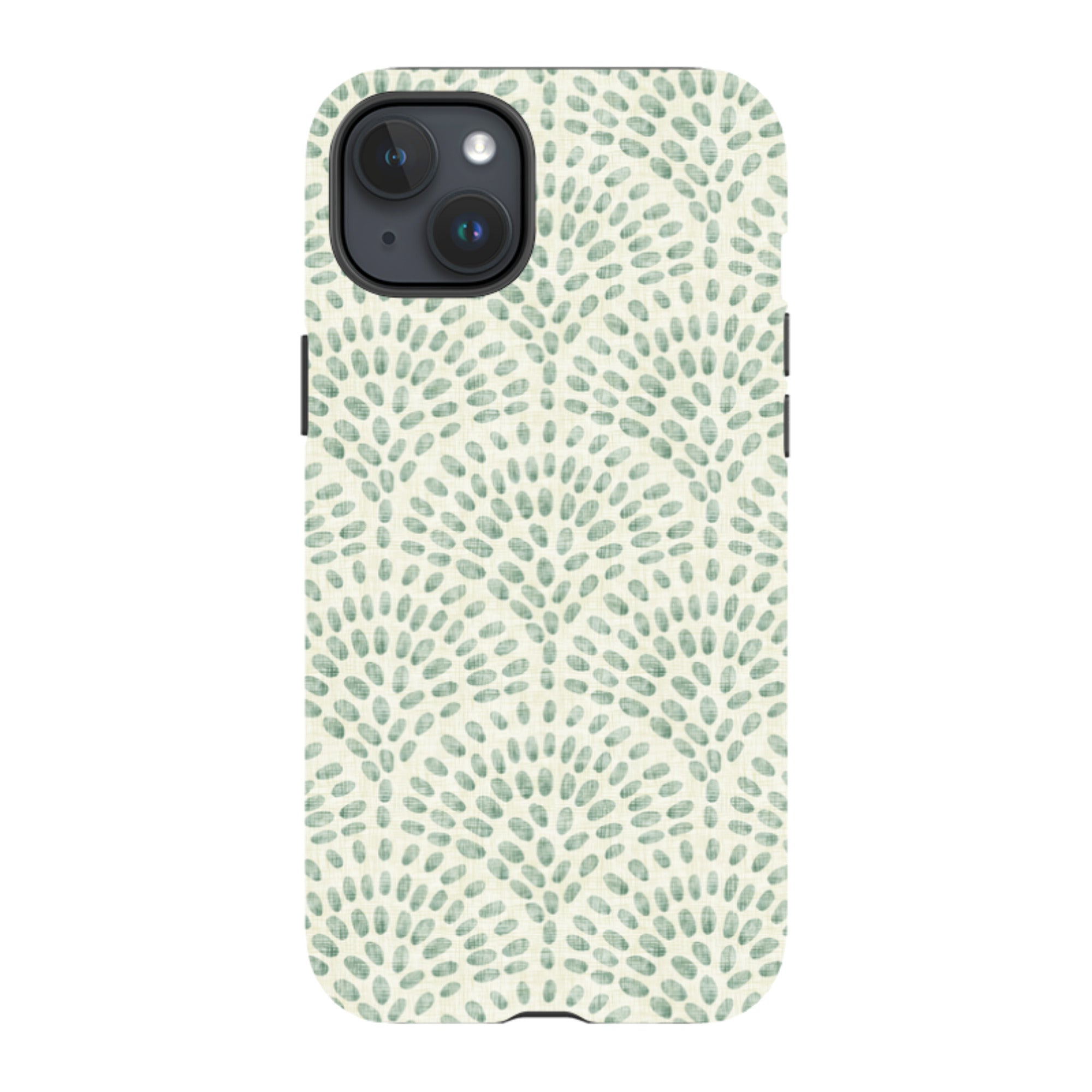iPhone Tough Case - Scallop - Sage By Katherine Quinn