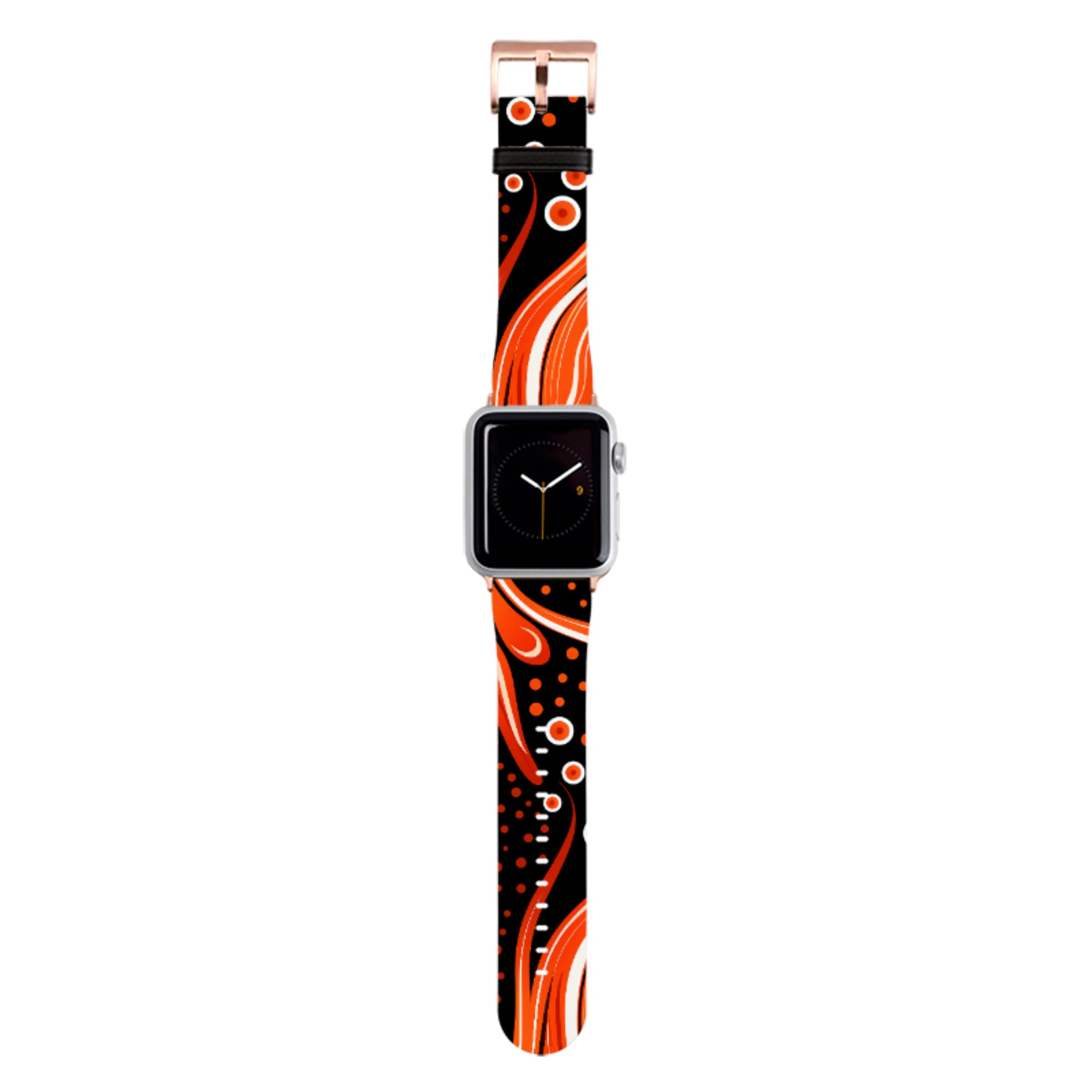 Red Wave Stars Apple Watch Strap