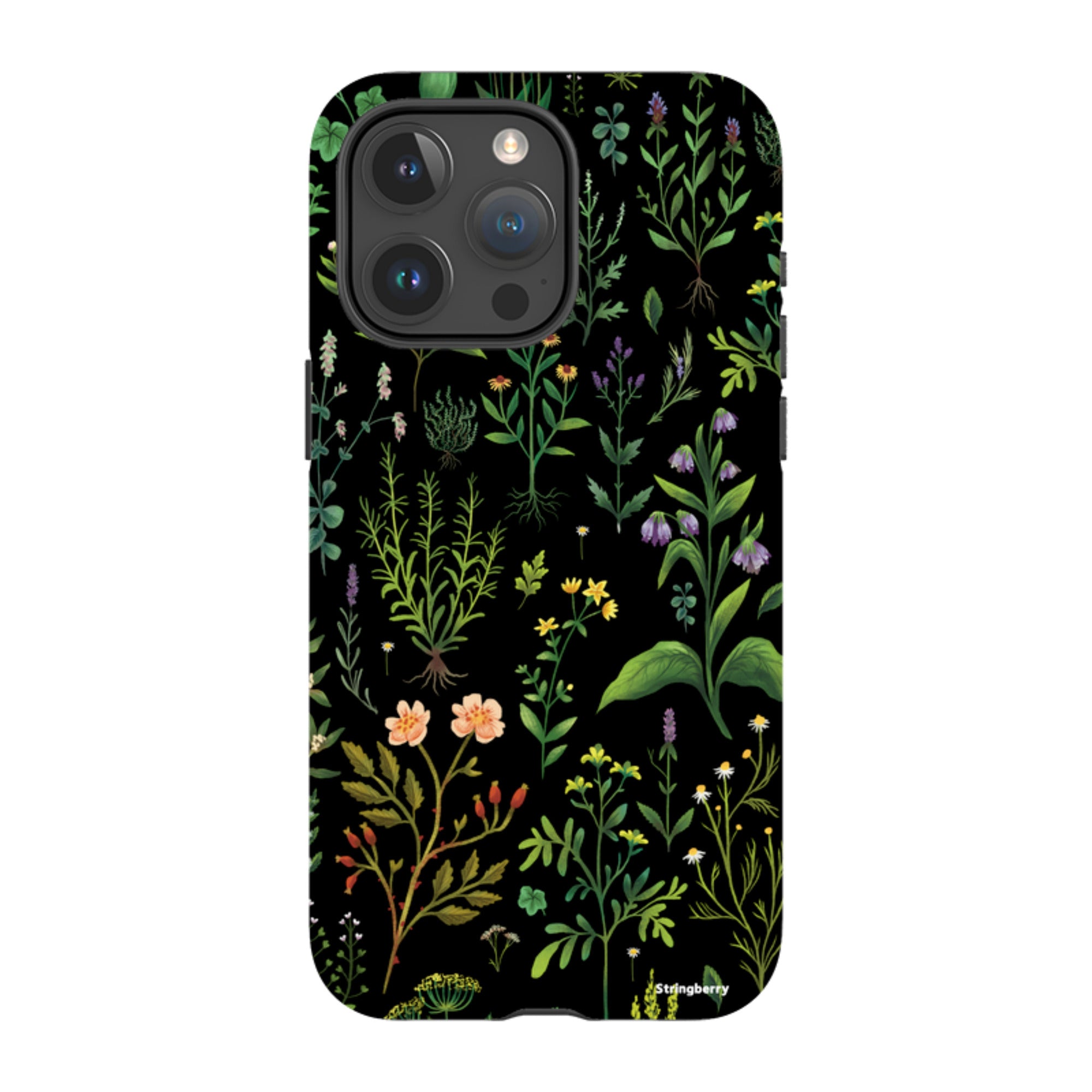 iPhone Tough Case - Medieval Herbal By Anna Stead