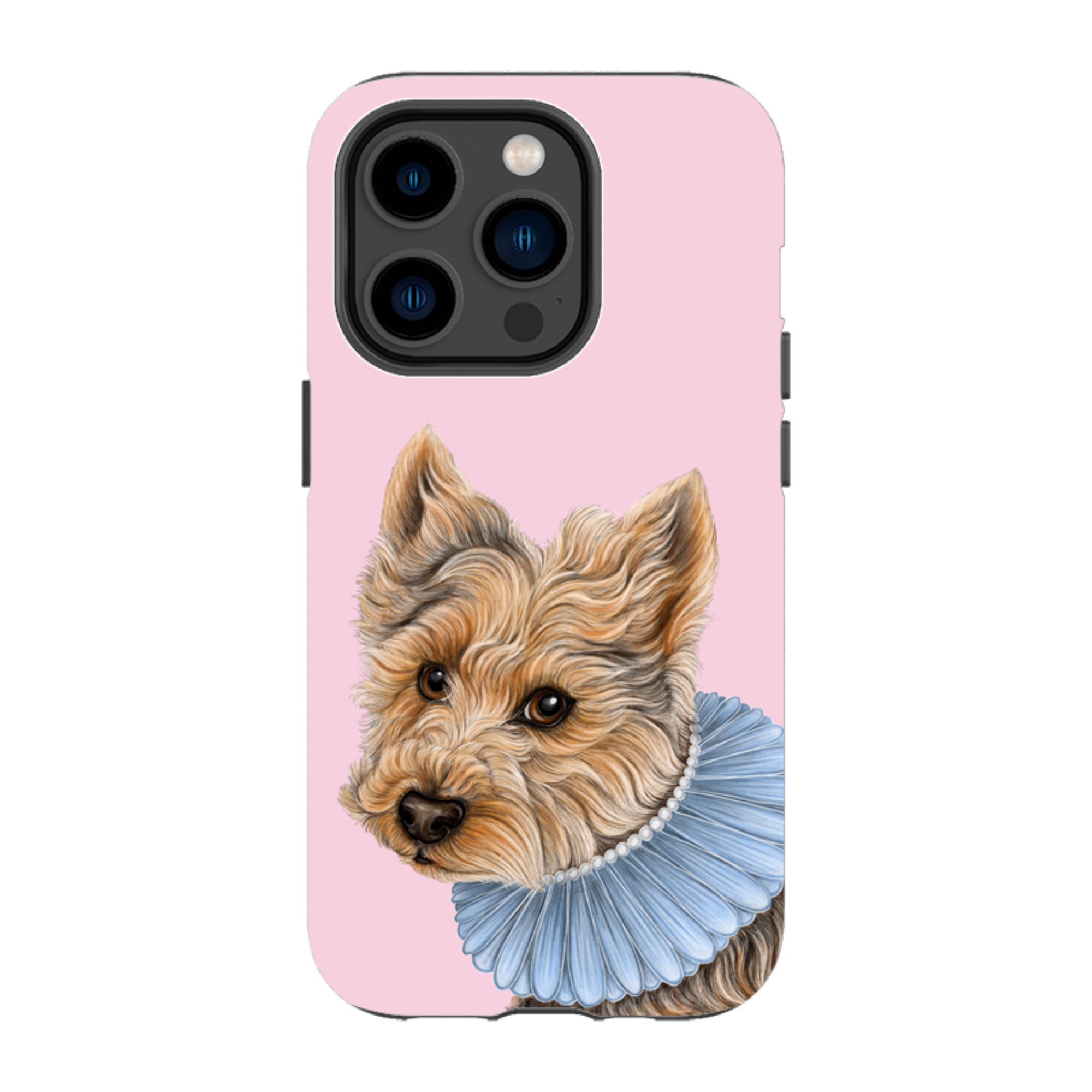 iPhone Tough Case - Yorkie 2 By Catherine Rowe