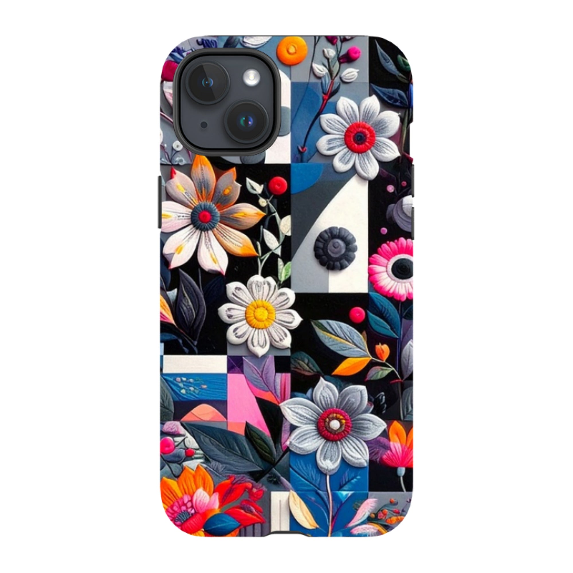 iPhone Tough Case - Summer Petal Garden