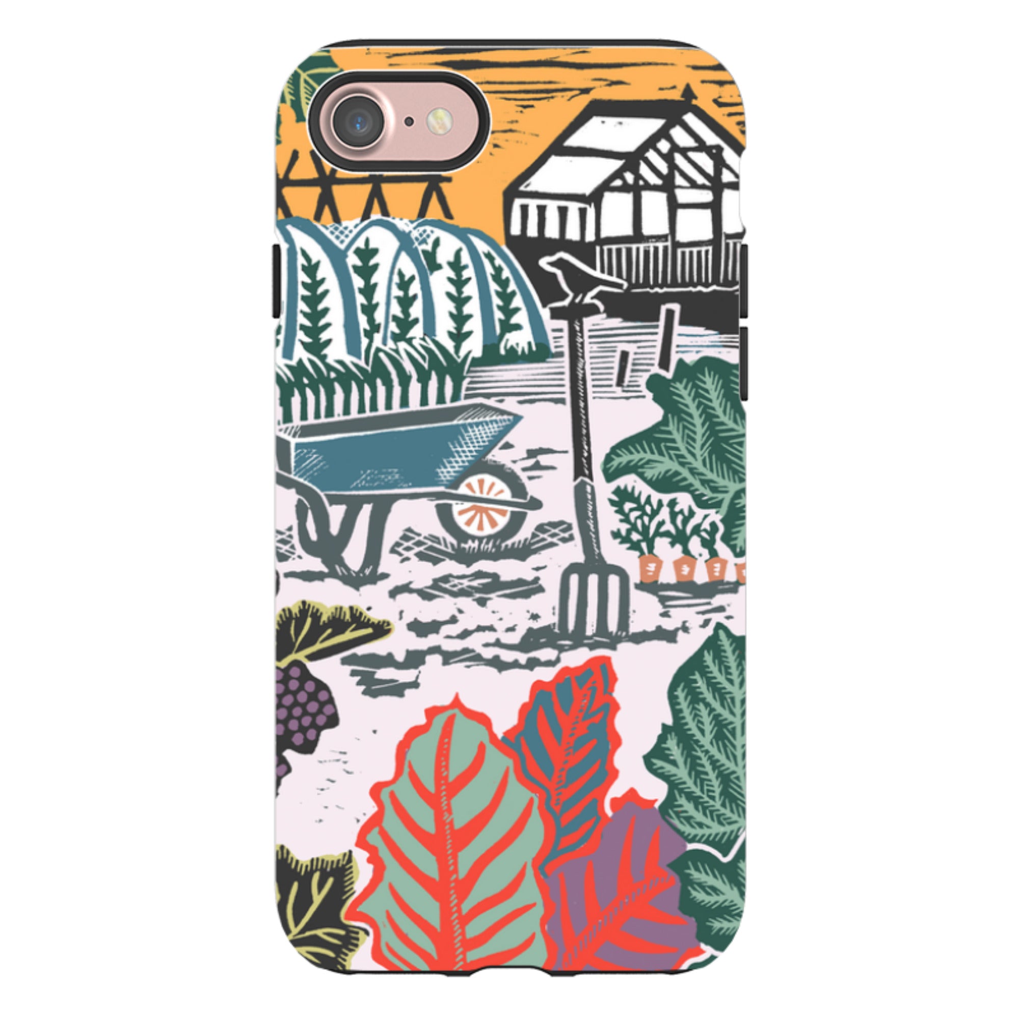 iPhone Tough Case - Allotment By Kate Heiss
