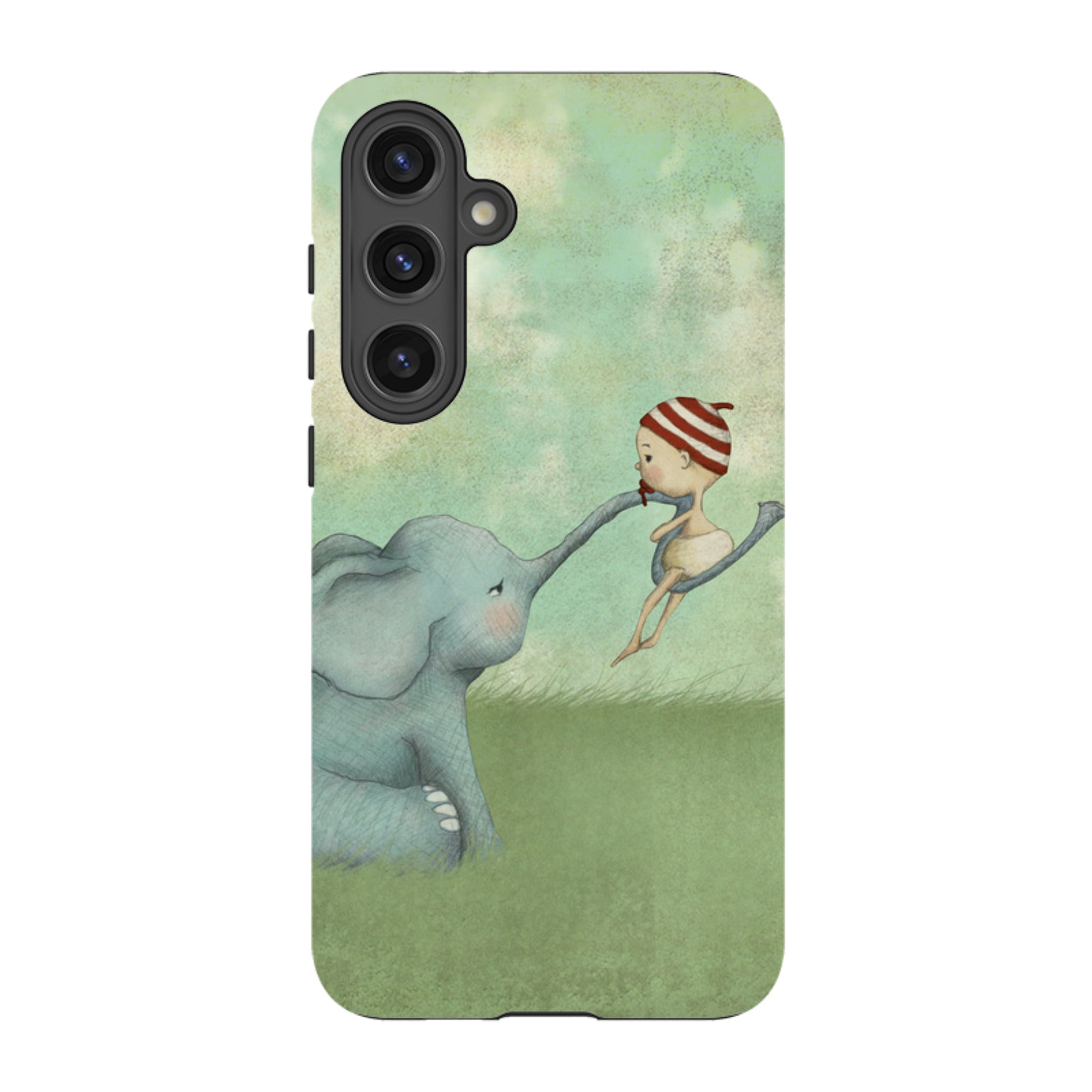 Samsung Tough Case - Elephant Baby By Maja Lindberg
