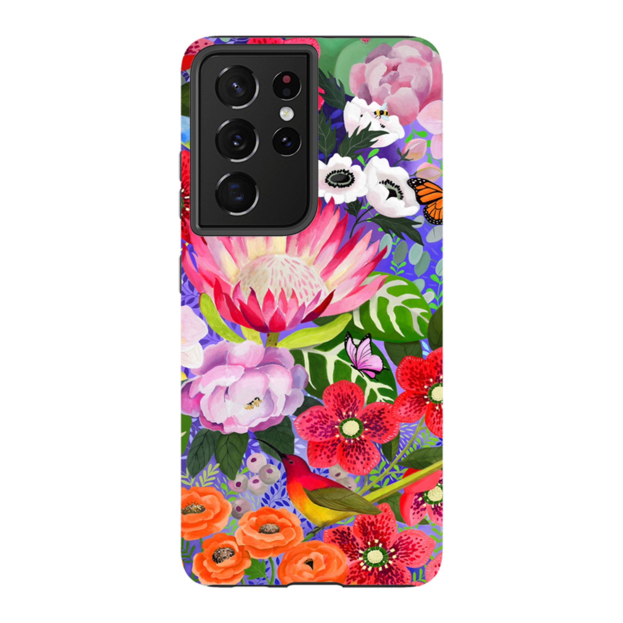 Samsung Tough Case - Exotic Birds By Bex Parkin