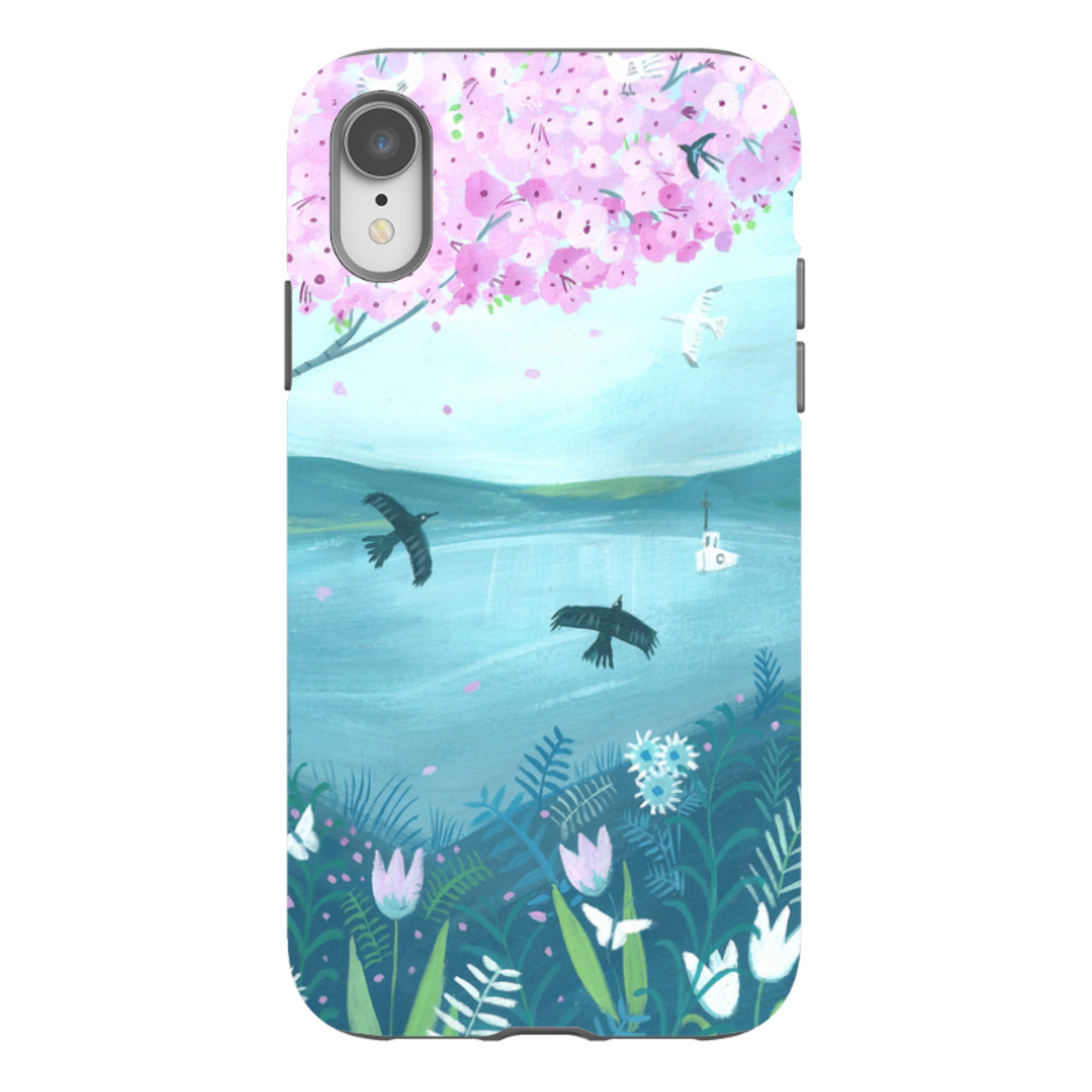 iPhone Tough Case - Blossom Tree By Mary Stubberfield