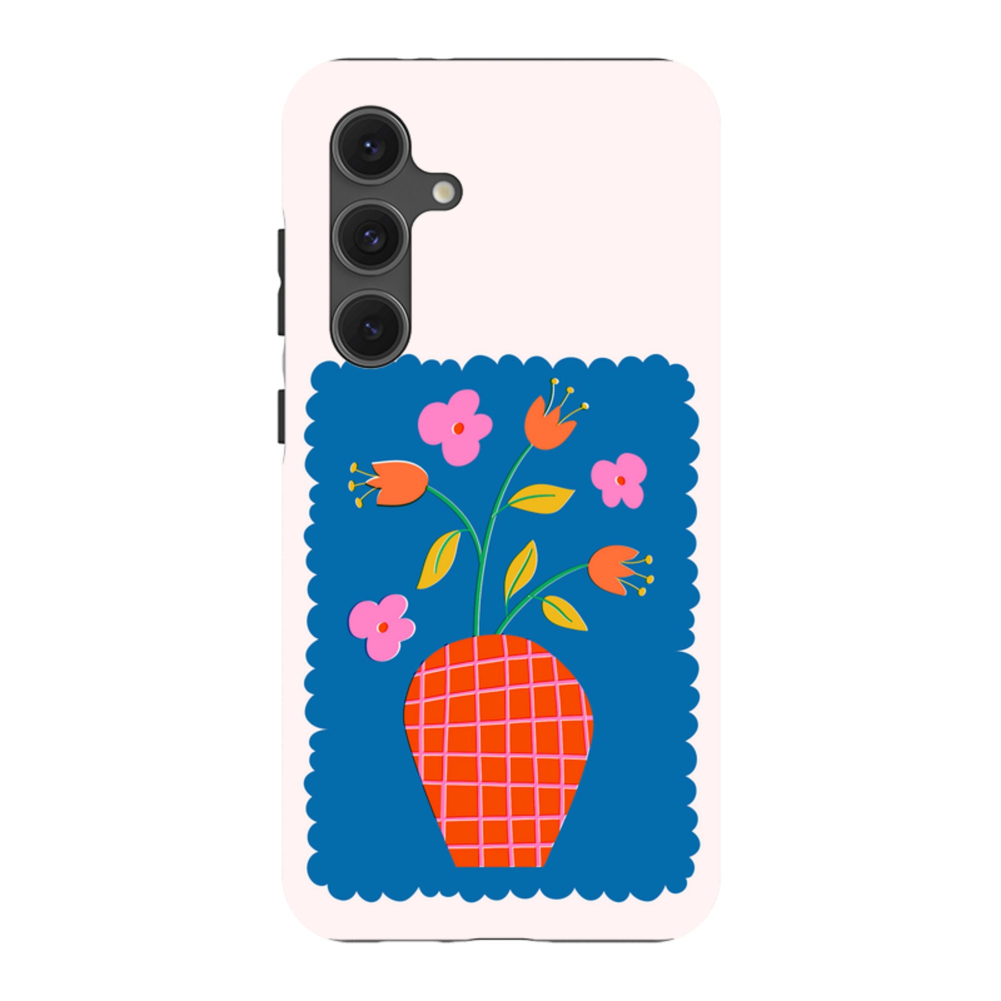 Samsung Tough Case - Floral Stamp