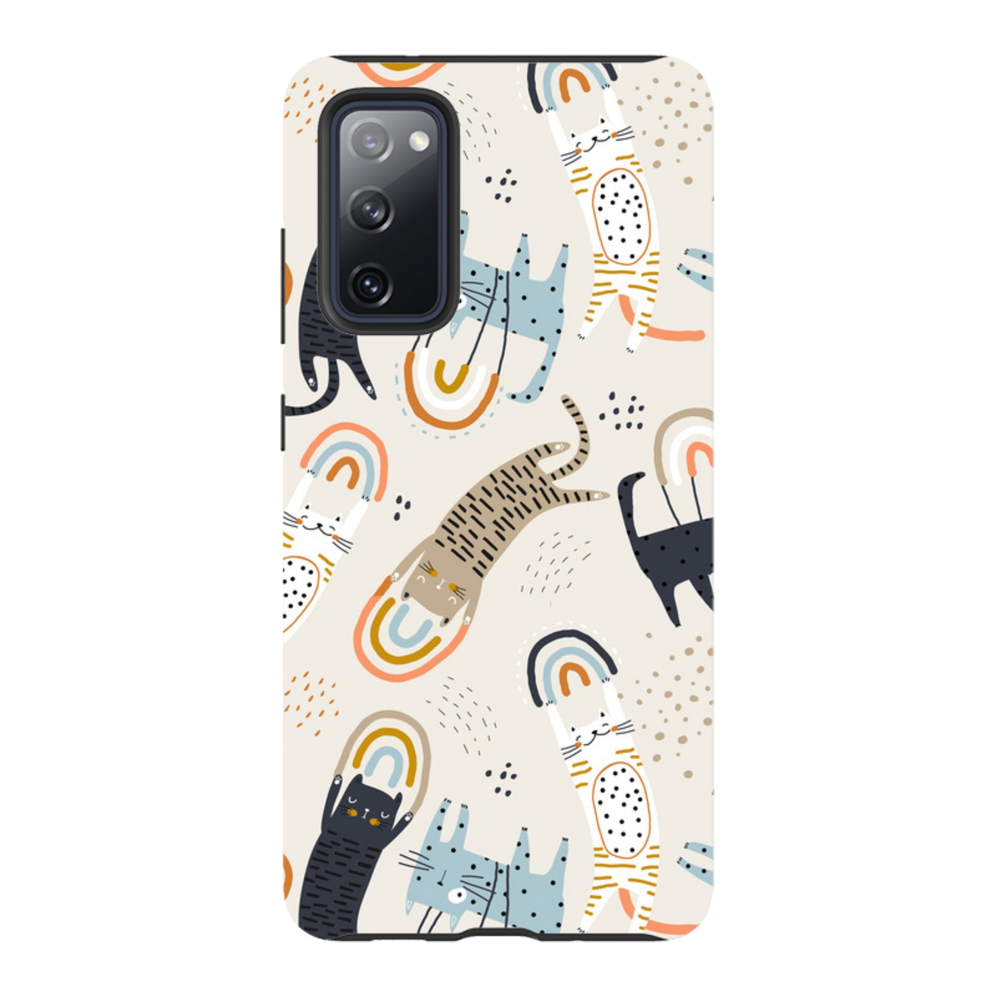 Samsung Tough Case - Rainbow Cats