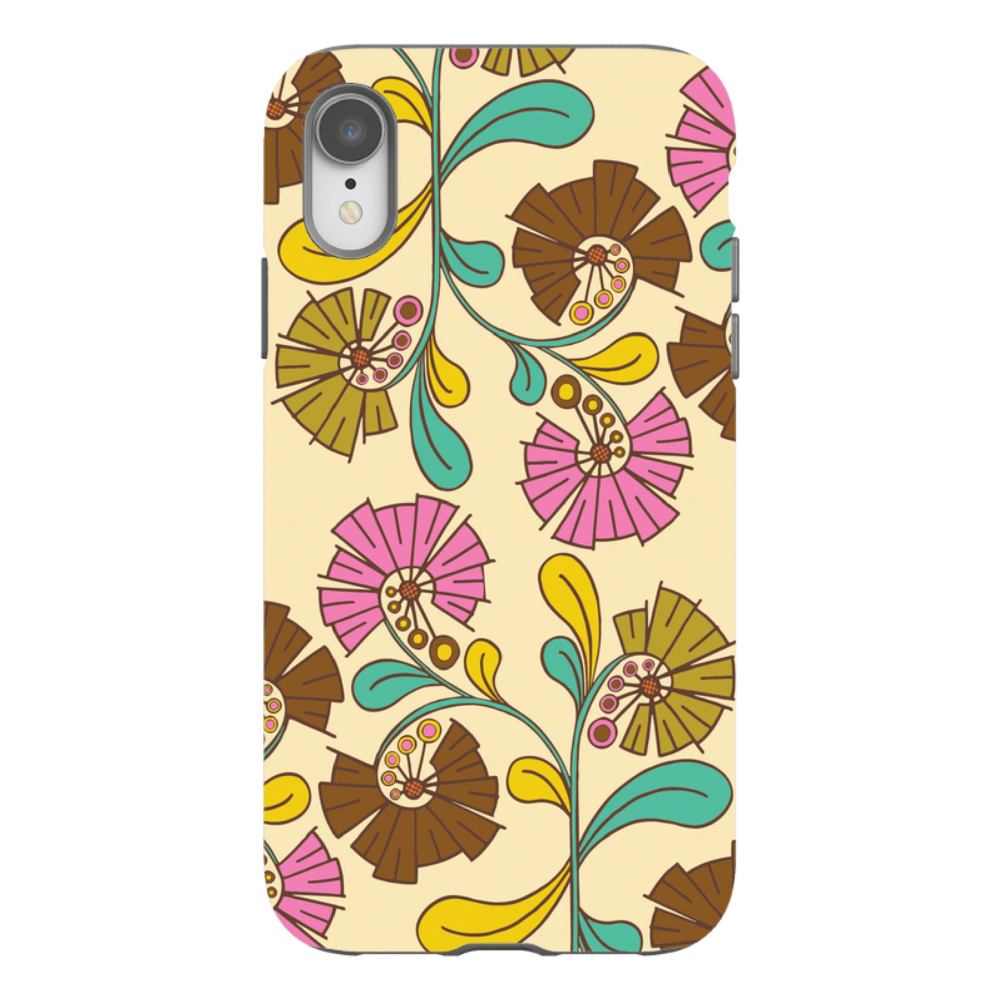 iPhone Tough Case - Fan Flower By Amelia Bowman
