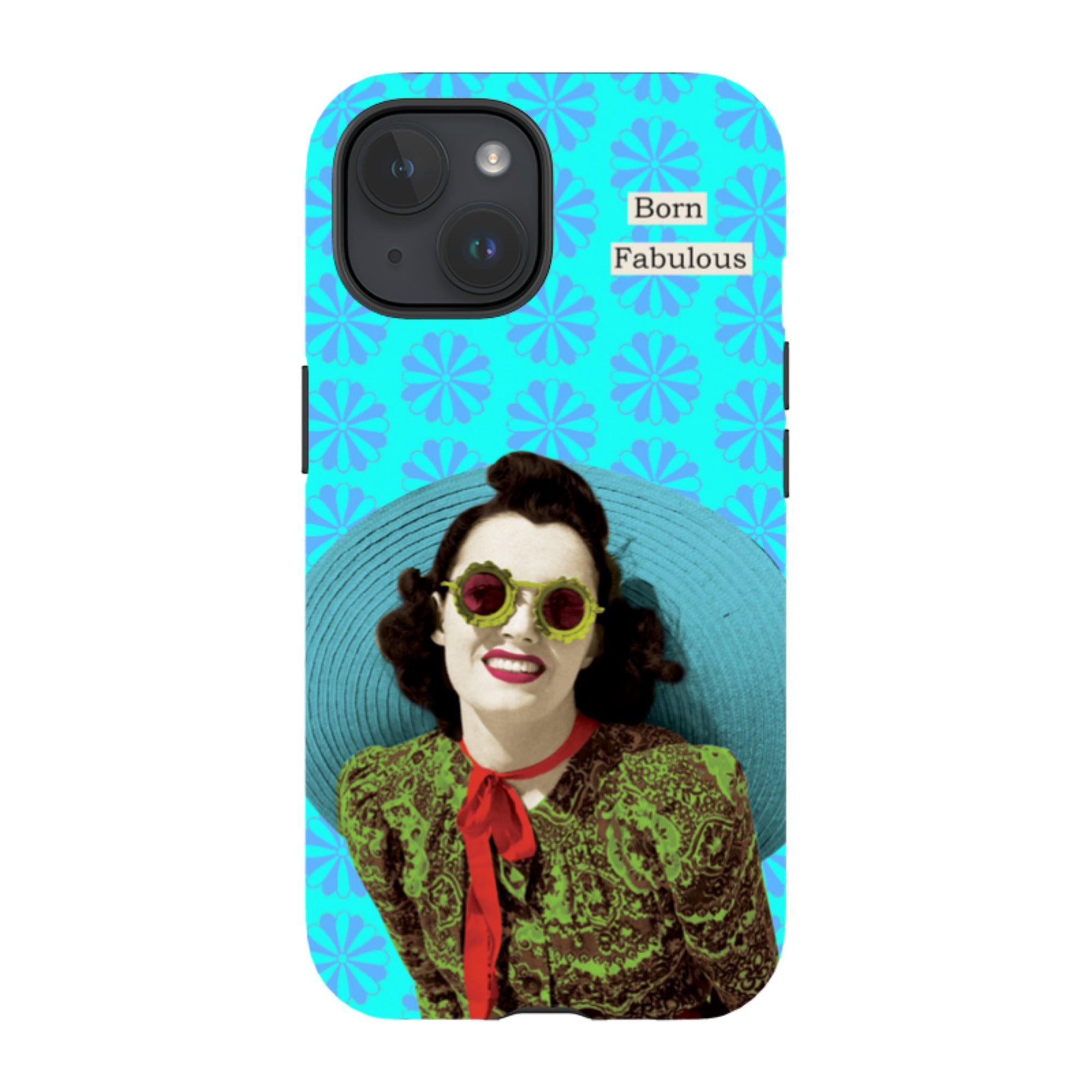 iPhone Tough Case - Born Fabulous By Clare Jordan