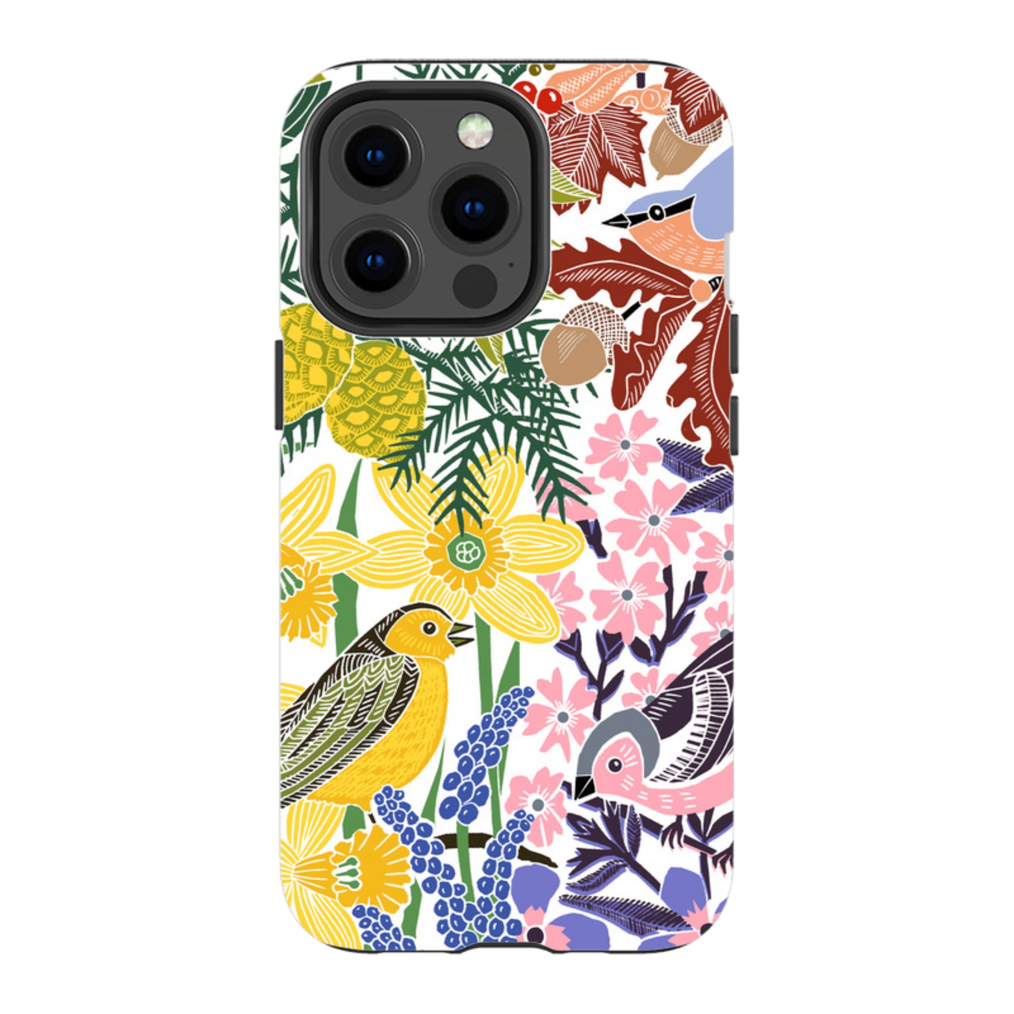 iPhone Tough Case - Embrace The Seasons By kate Heiss