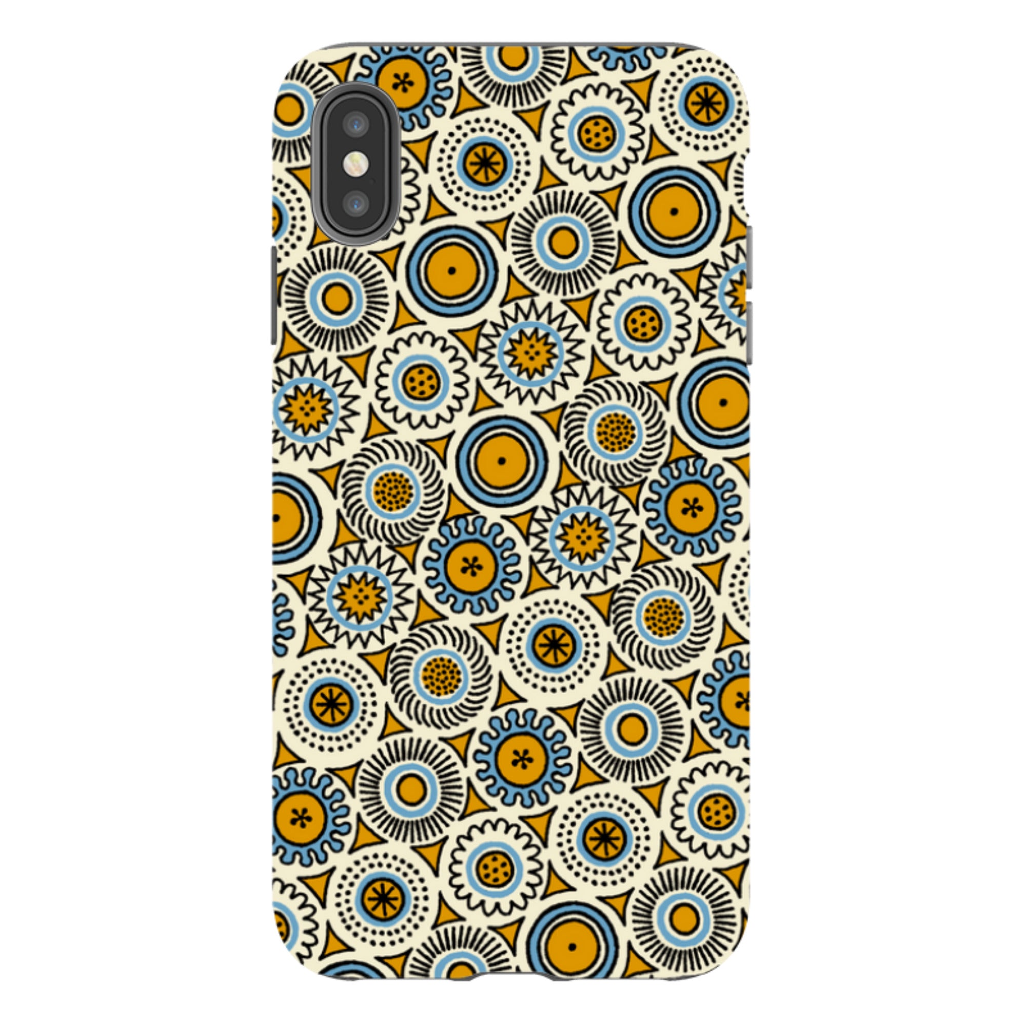 iPhone Tough Case - Roundels By Cressida Bell