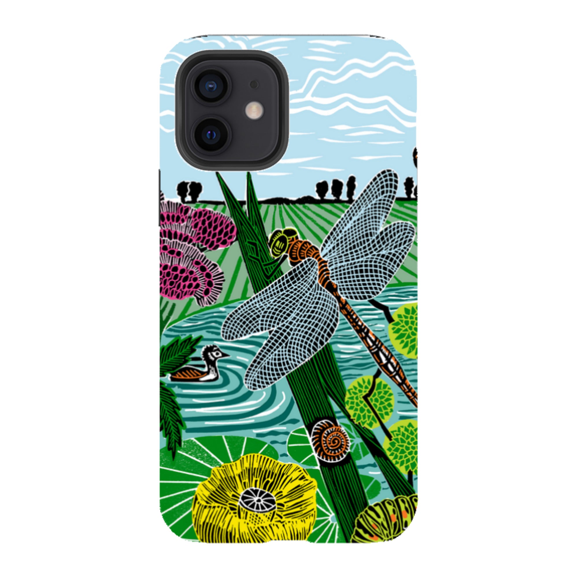 iPhone Tough Case - Pond By Kate Heiss