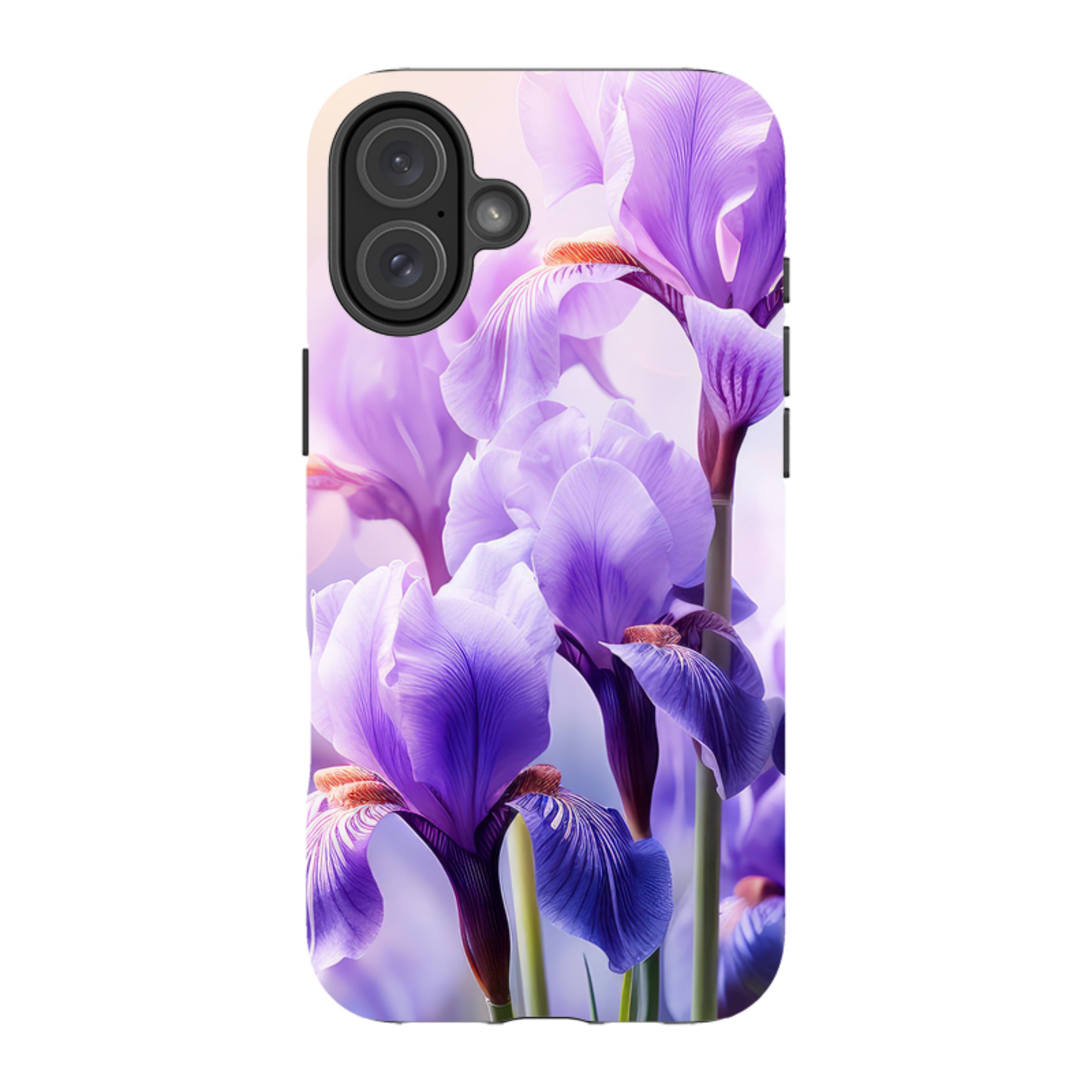 iPhone Tough Case -Mauve Floral II