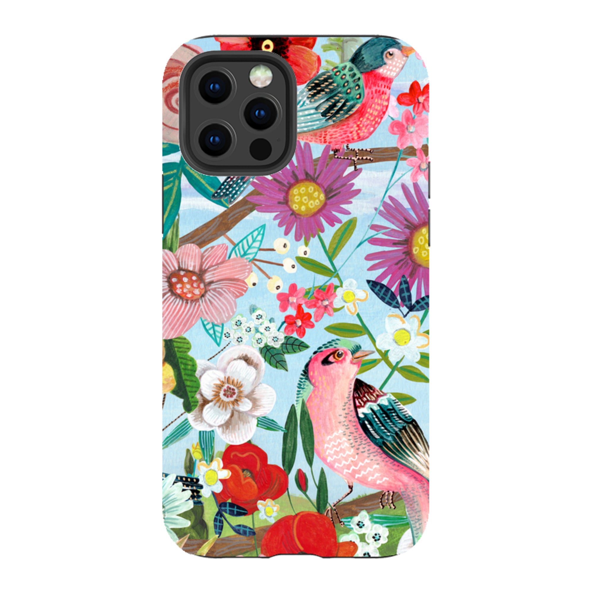 iPhone Tough Case - Birds By Caroline Bonne Muller