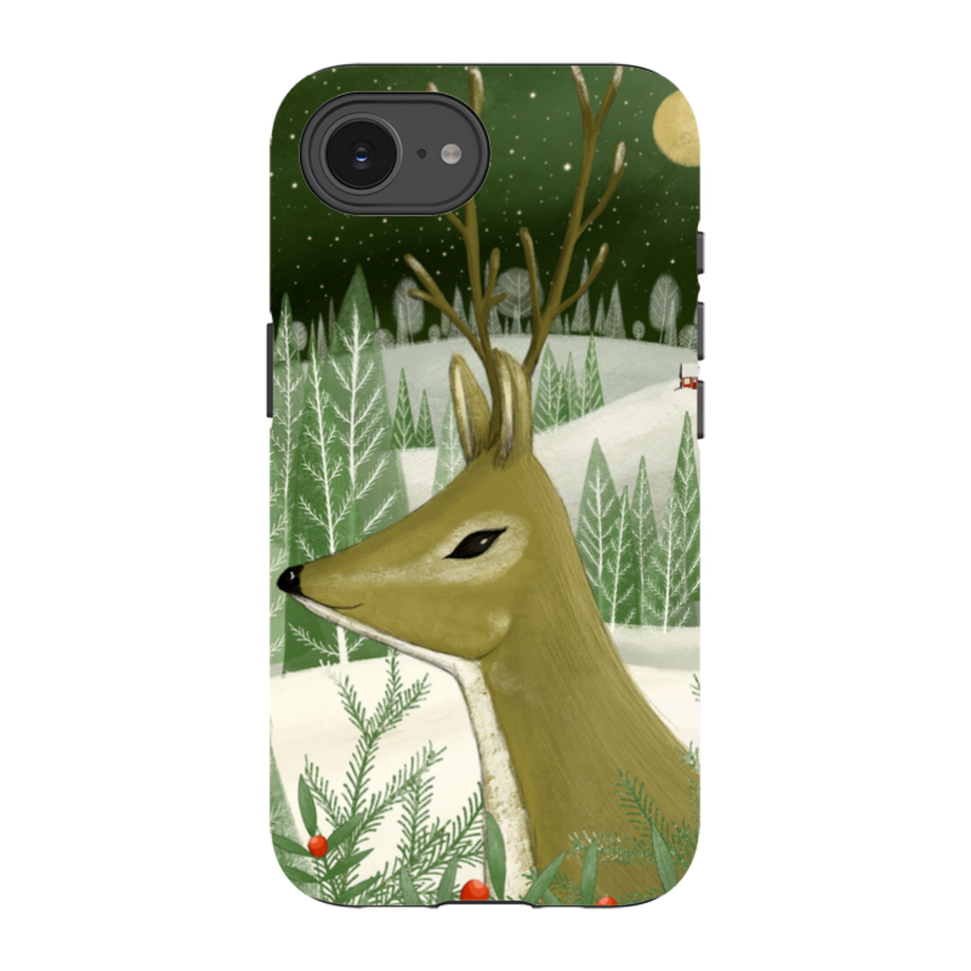 iPhone Tough Case - Reindeer By Maja Lindberg