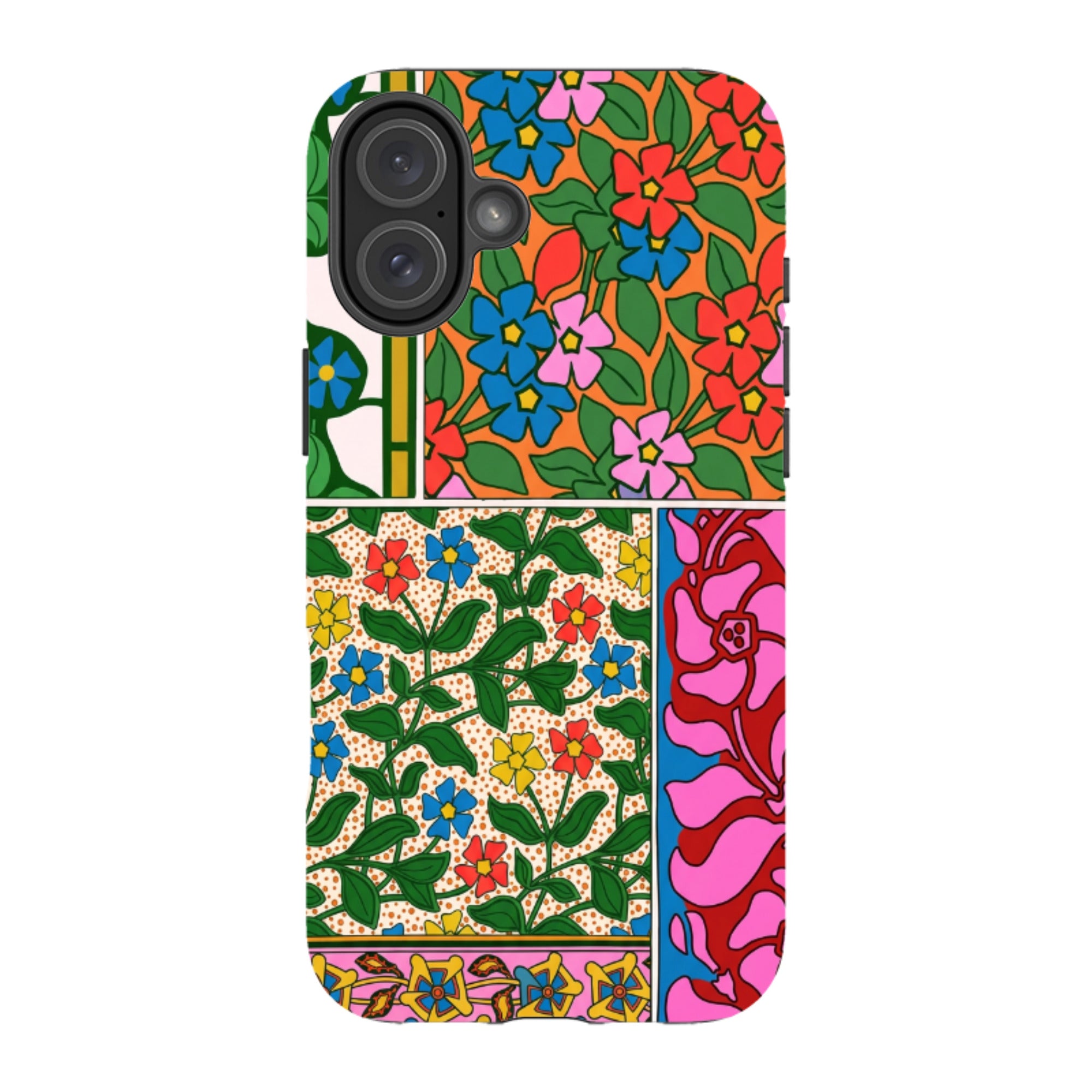 iPhone MagSafe Tough Case - Vintage Wildflowers