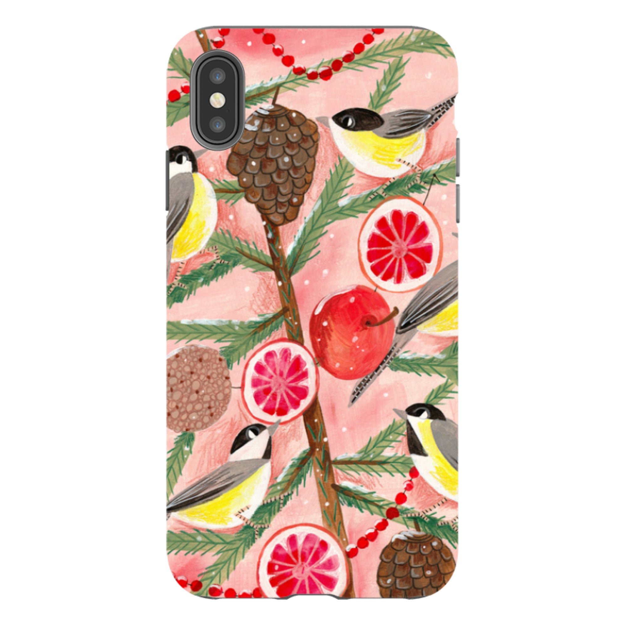iPhone Tough Case - Chickadee By Caroline Bonne Muller