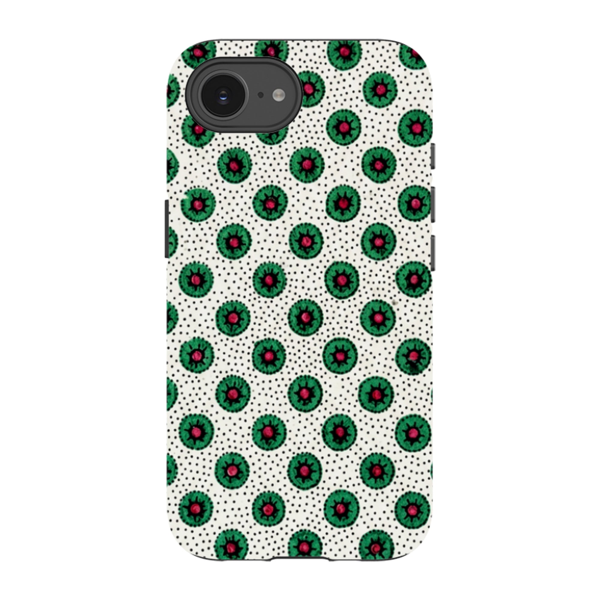 iPhone Tough Case - Green Medallion