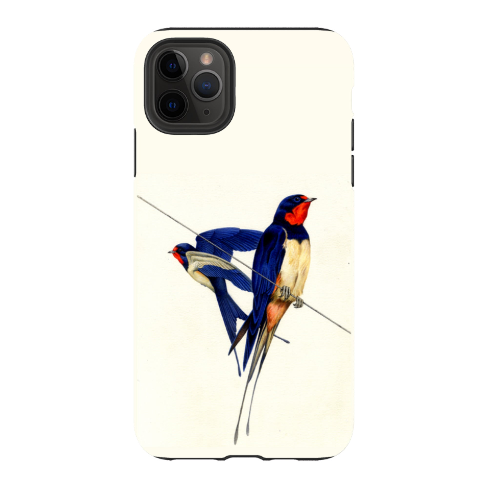 iPhone Tough Case - Swallows By Philip Hood