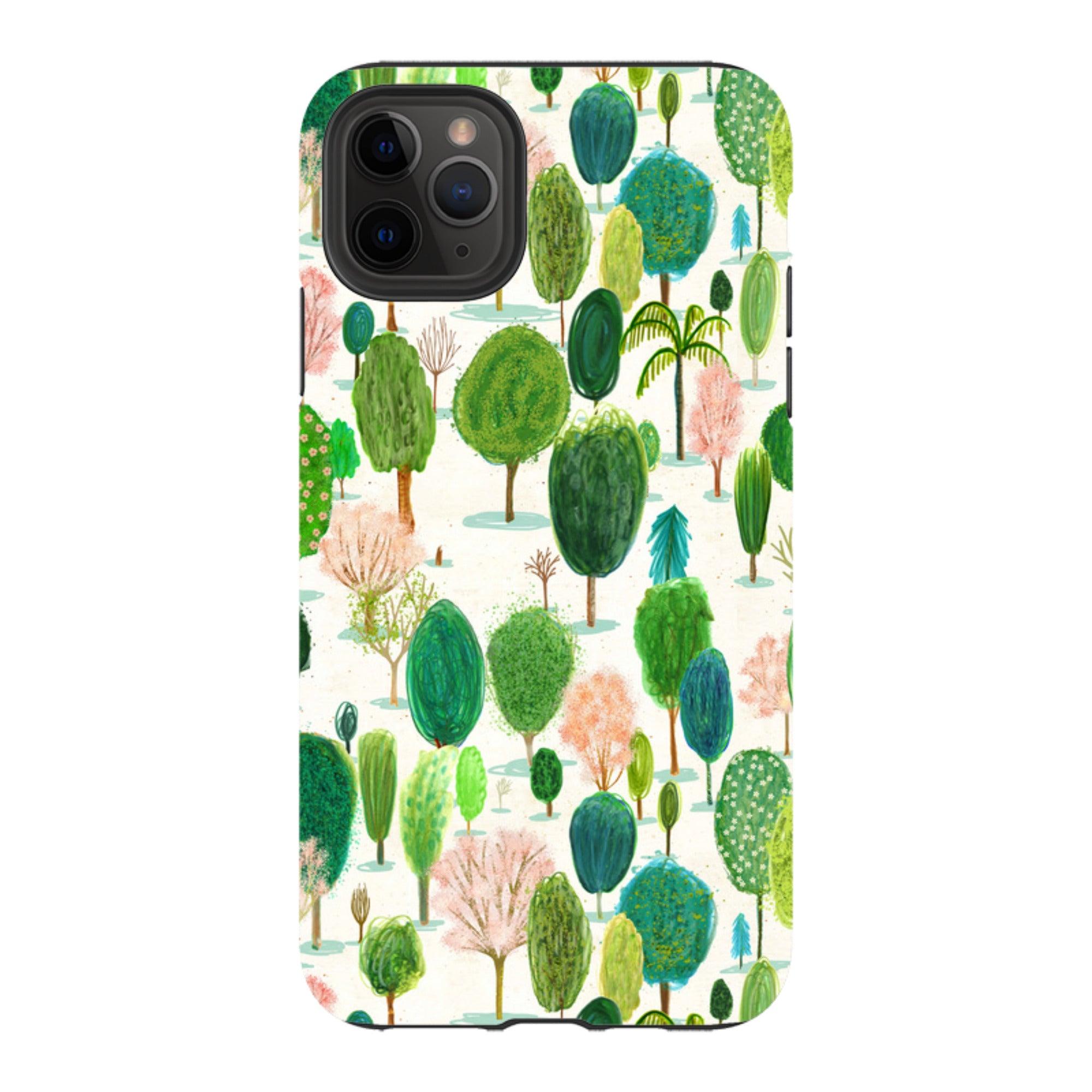 iPhone Tough Case - Spring In The Arboretum By Katherine Quinn